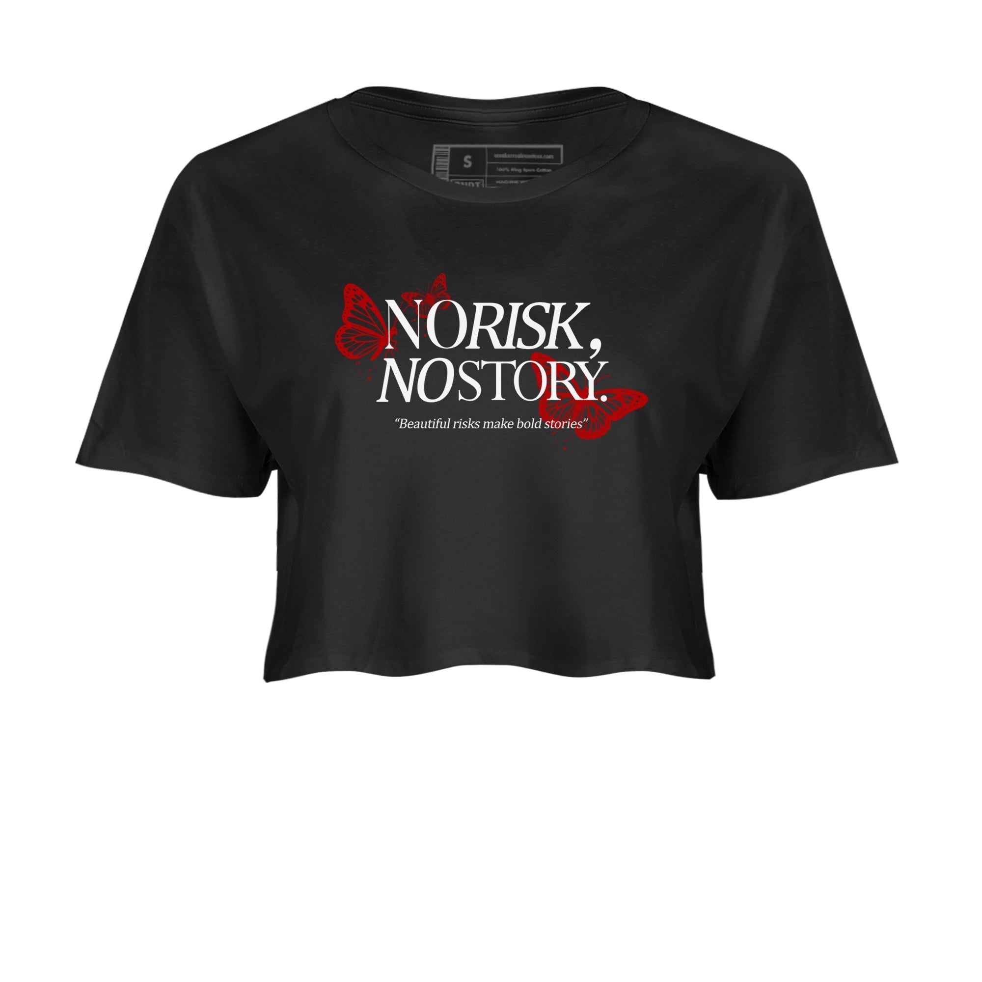No Risk No Story snkmatch Women's Top - Air Jordan 11 Bred