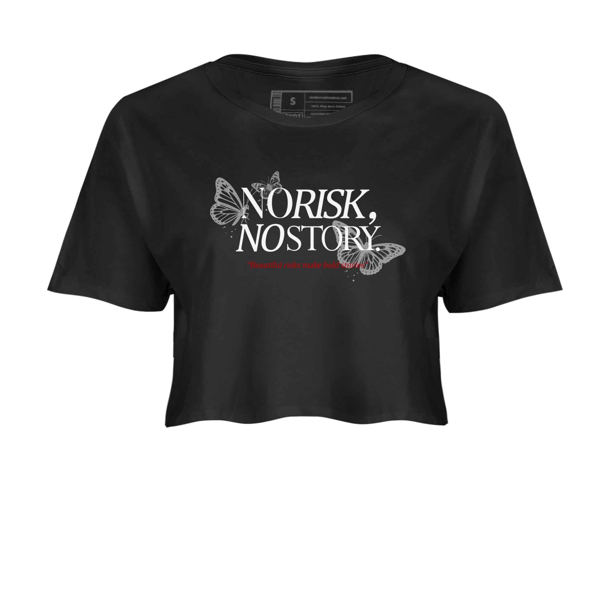 No Risk No Story snkmatch Women's Top - Air Jordan 4 White Cement