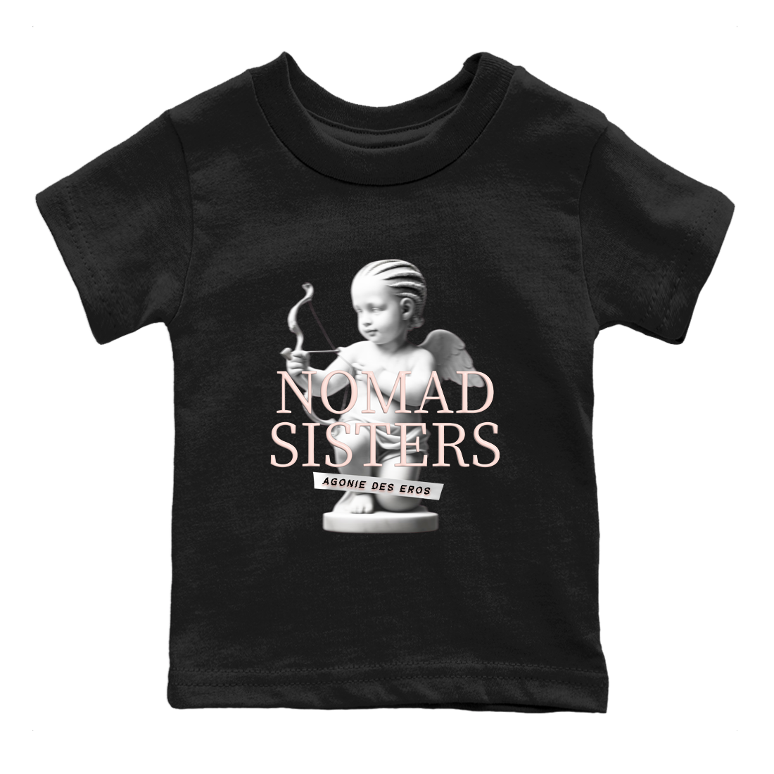 Nomad Sisters snkmatch Tees Kids - Air Jordan 11 Legend Pink