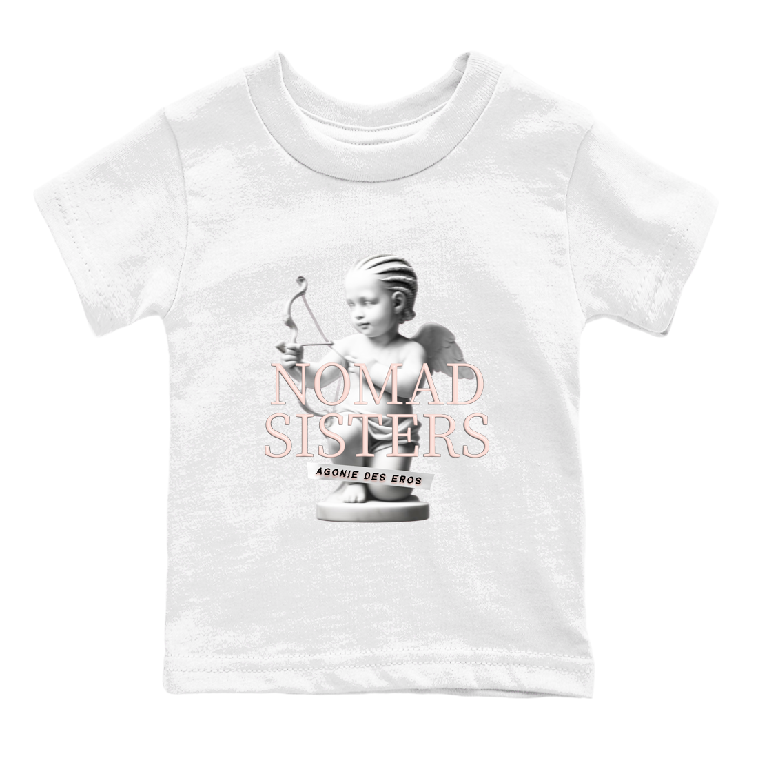 Nomad Sisters snkmatch Tees Kids - Air Jordan 11 Legend Pink