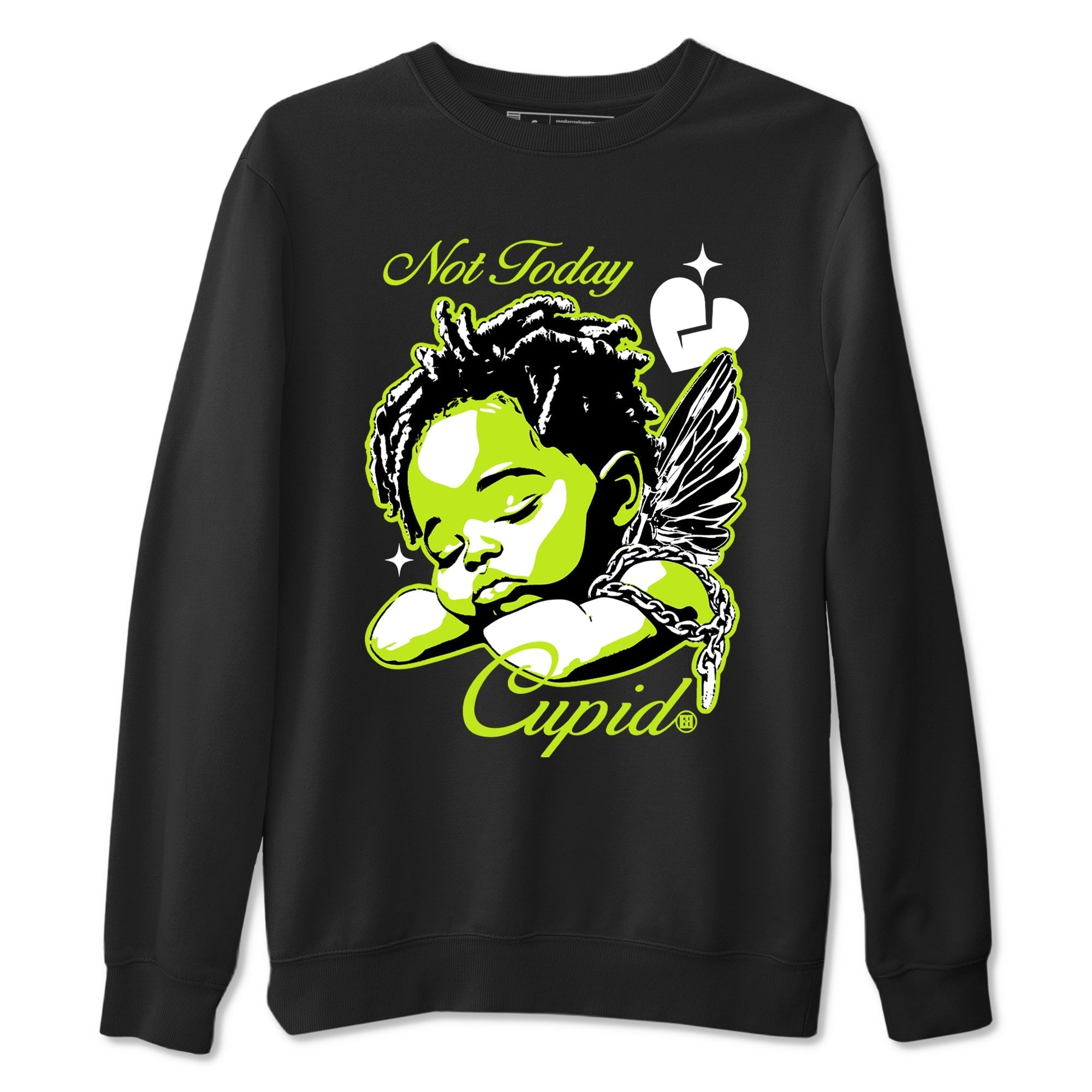 Not Today Cupid snkmatch Tees - Air Foamposite One Black Volt