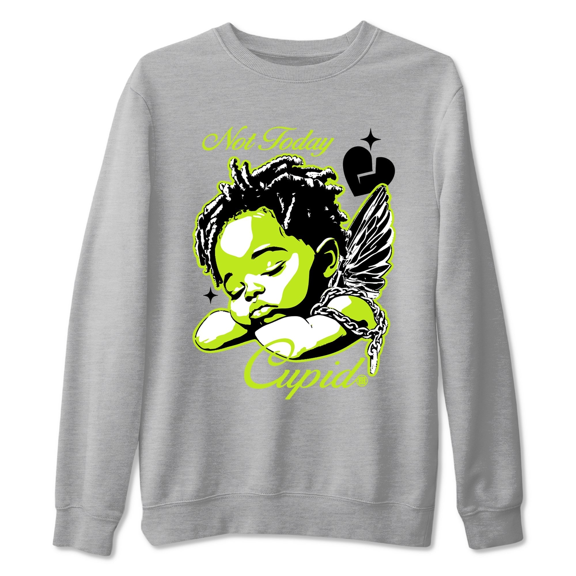 Not Today Cupid snkmatch Tees - Air Foamposite One Black Volt
