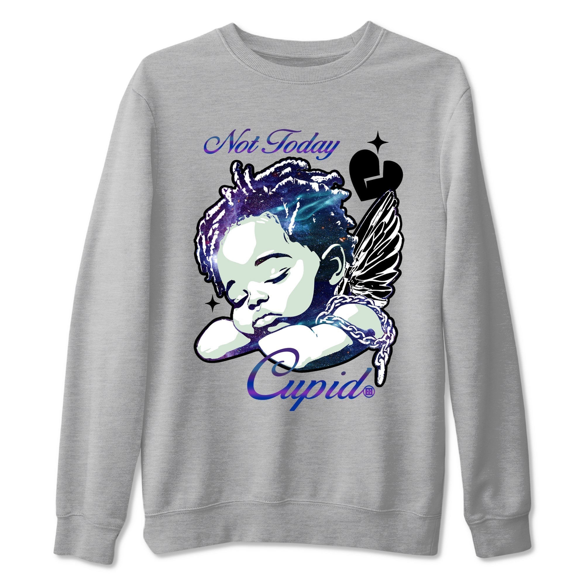 Not Today Cupid snkmatch Tees - Air Foamposite One Galaxy