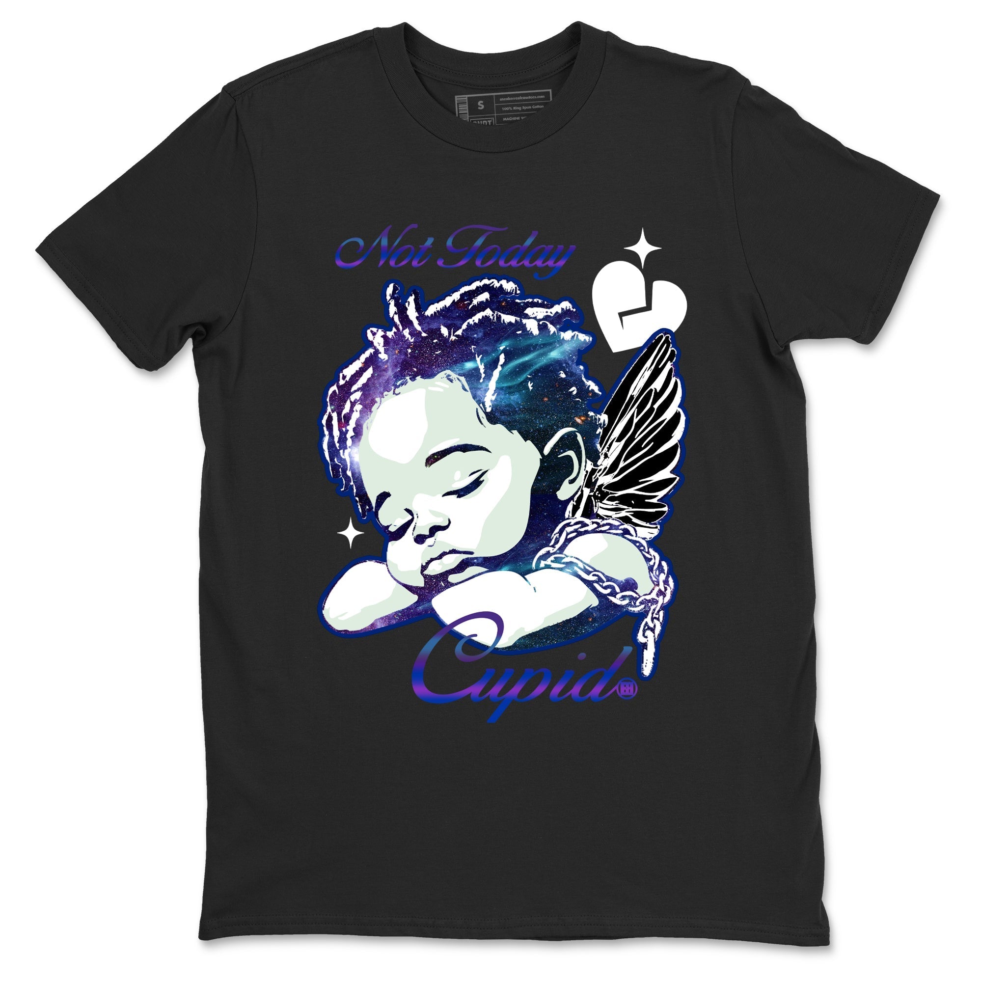 Not Today Cupid snkmatch Tees - Air Foamposite One Galaxy