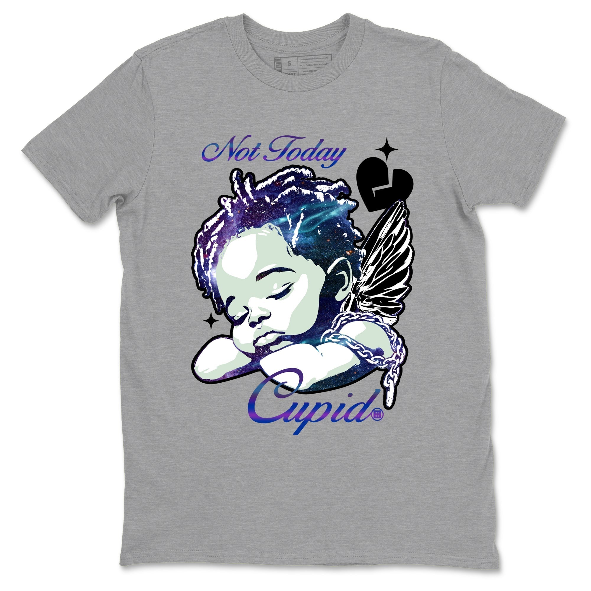 Not Today Cupid snkmatch Tees - Air Foamposite One Galaxy