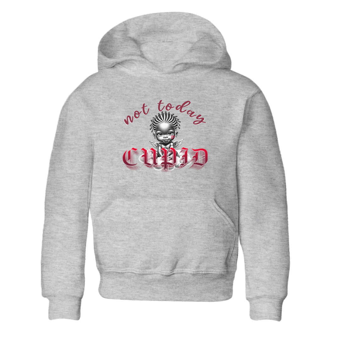 Not Today Cupid snkmatch Tees Kids - Air Force 1 Layers Of Love
