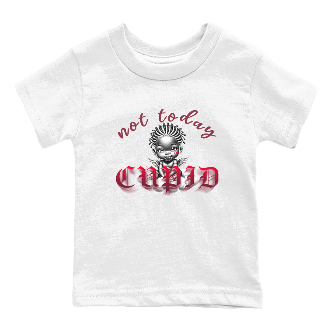 Not Today Cupid snkmatch Tees Kids - Air Force 1 Layers Of Love