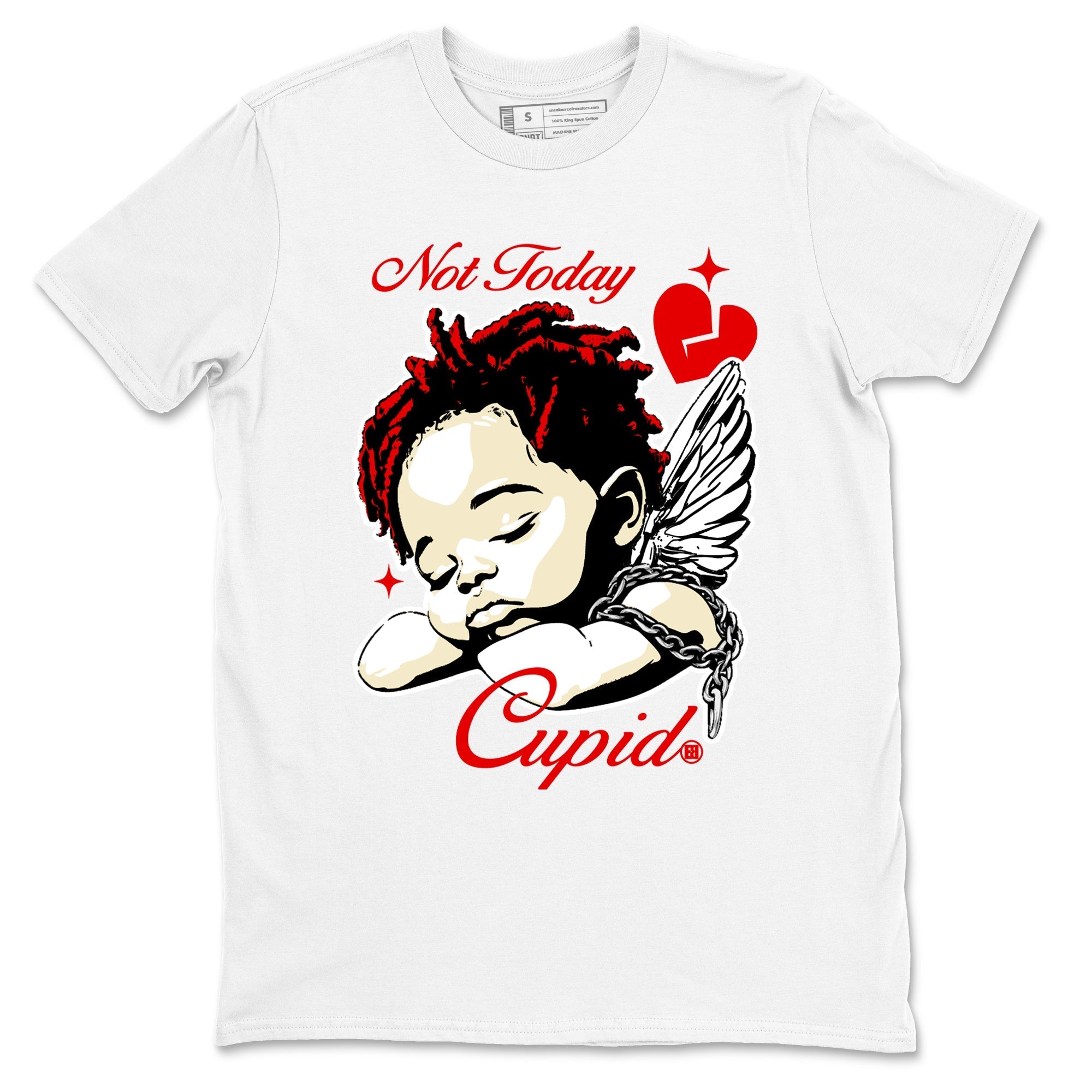 Not Today Cupid snkmatch Tees - Air Jordan 1 Black Toe Reimagined