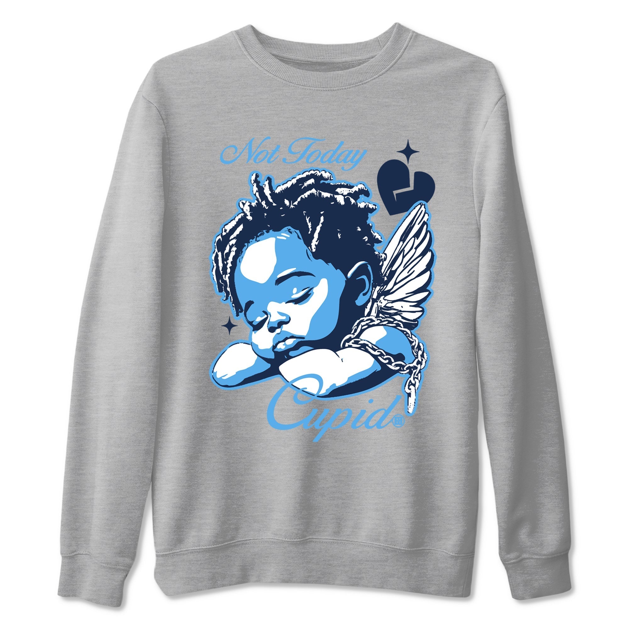 Not Today Cupid snkmatch Tees - Air Jordan 1 Obsidian