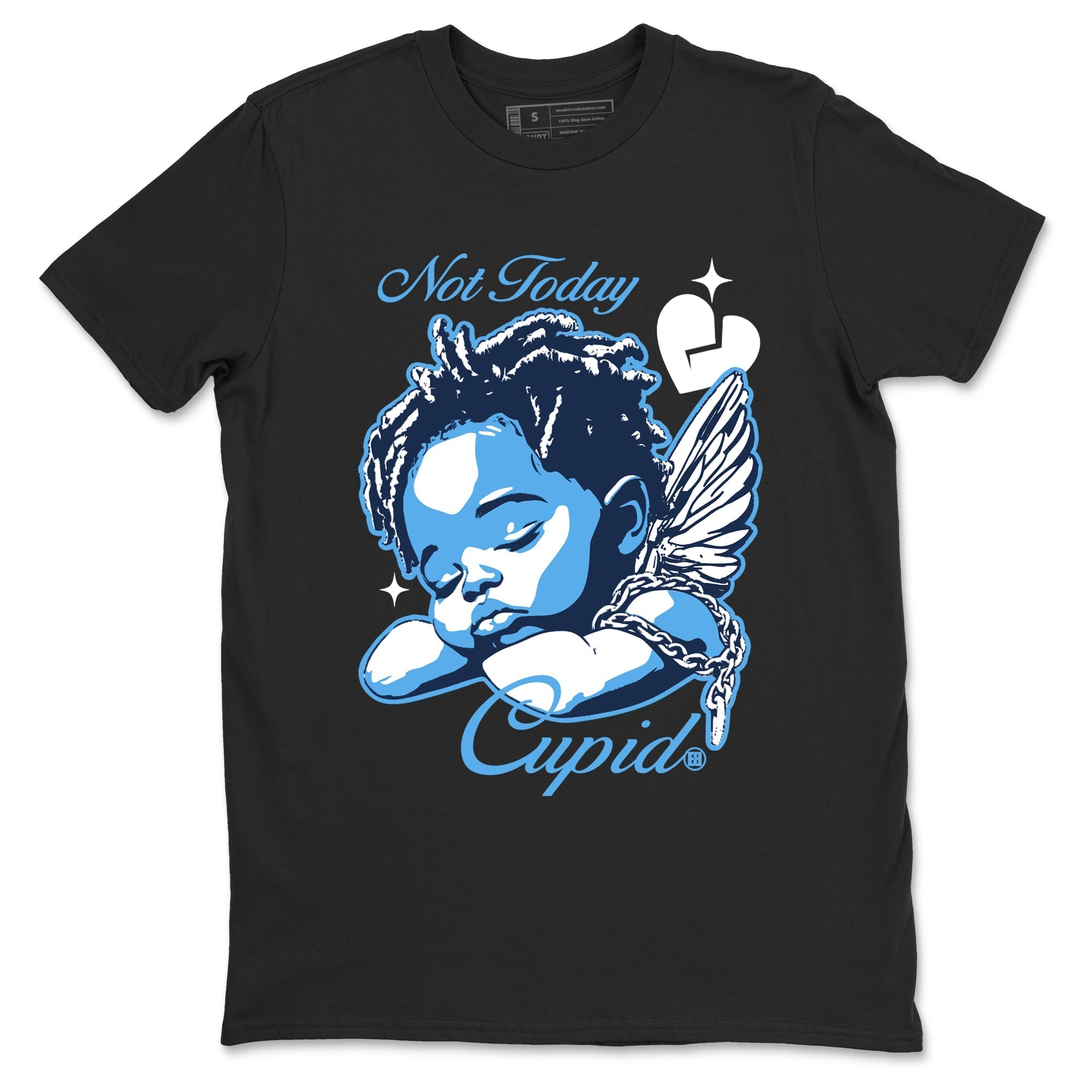 Not Today Cupid snkmatch Tees - Air Jordan 1 Obsidian
