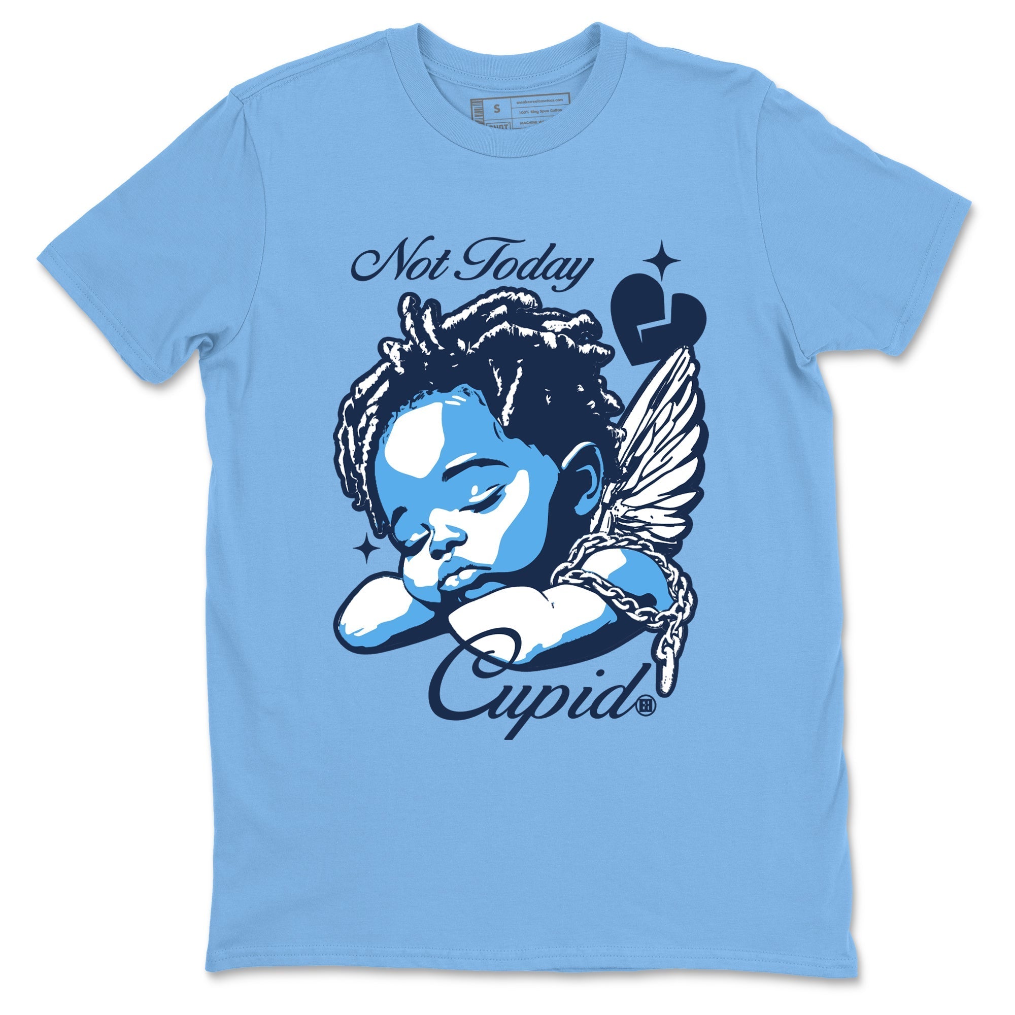 Not Today Cupid snkmatch Tees - Air Jordan 1 Obsidian