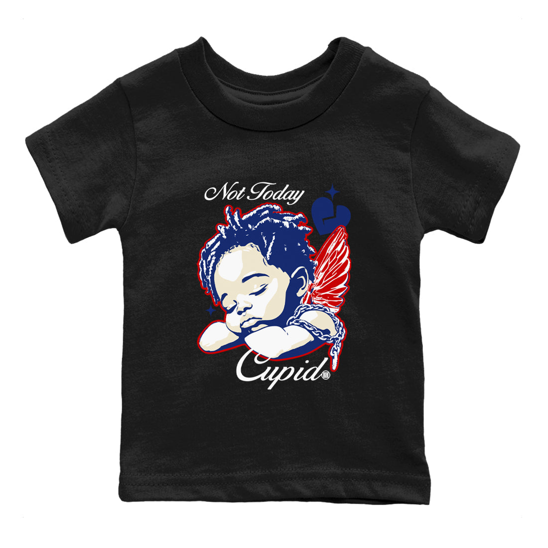 Not Today Cupid snkmatch Tees Kids - Air Jordan 1 Rare Air