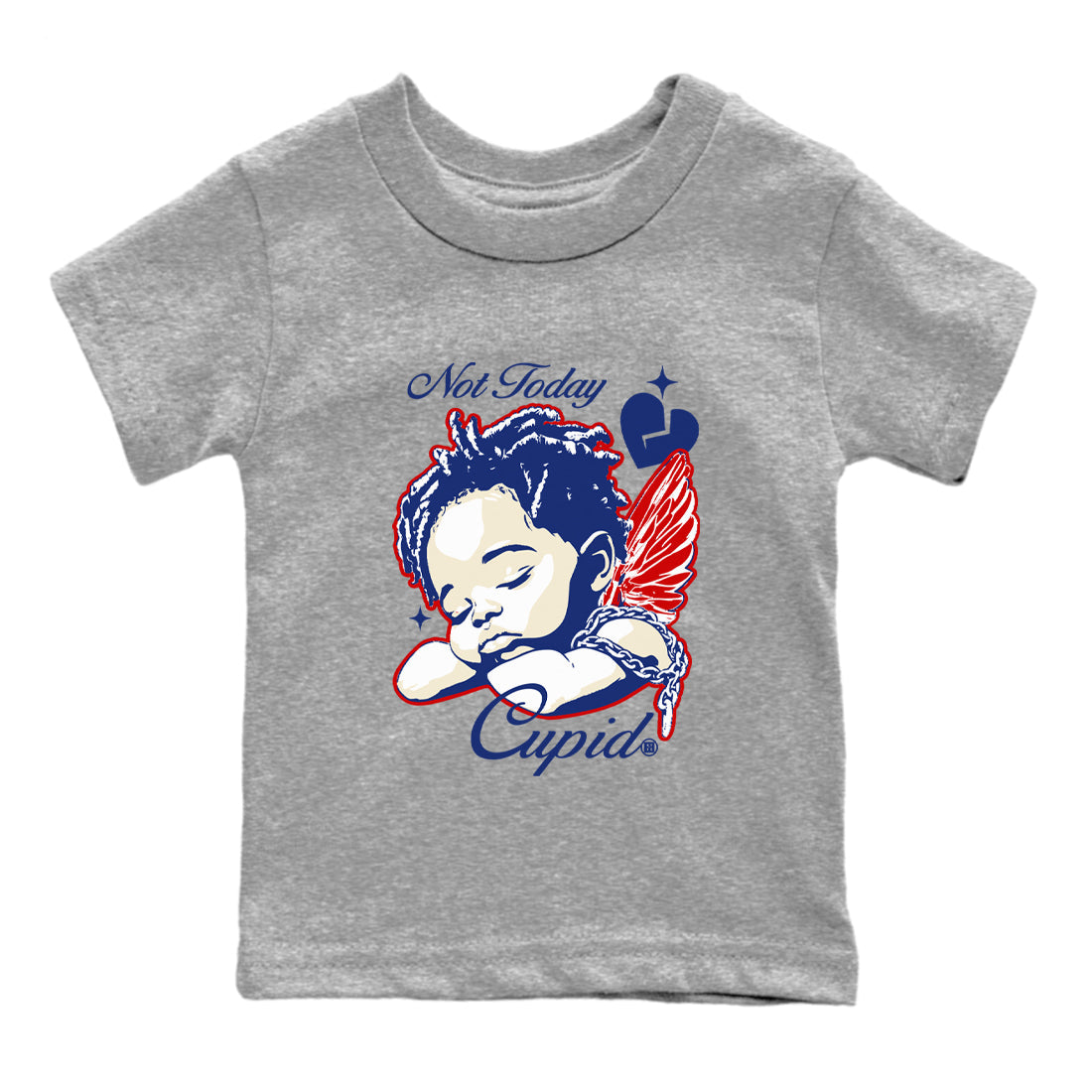Not Today Cupid snkmatch Tees Kids - Air Jordan 1 Rare Air