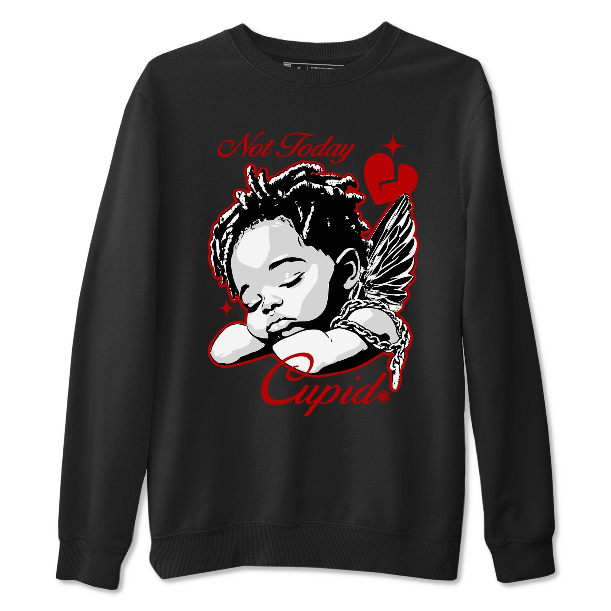 Not Today Cupid snkmatch Tees - Air Jordan 11 Bred