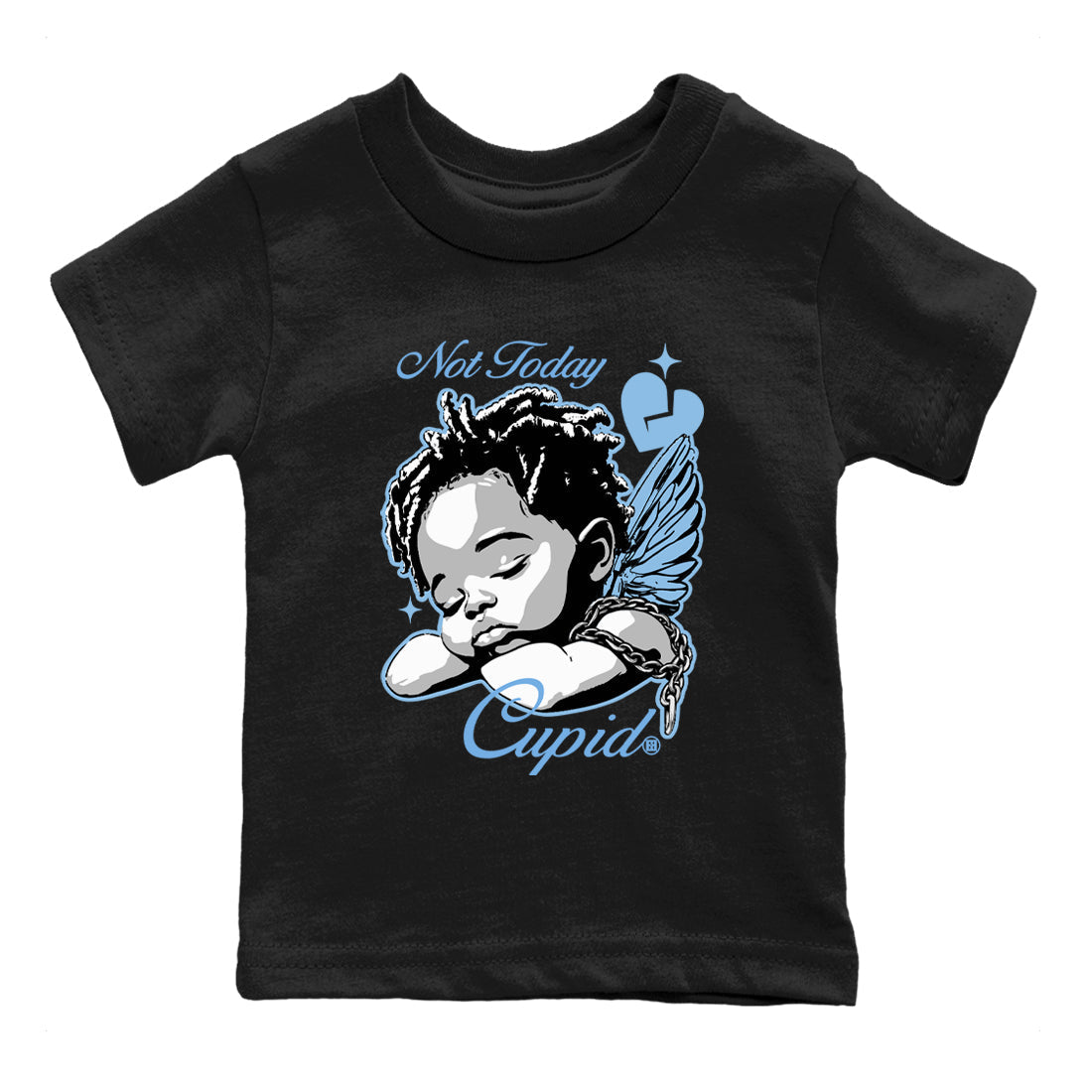Not Today Cupid snkmatch Tees Kids - Air Jordan 11 Legend Blue