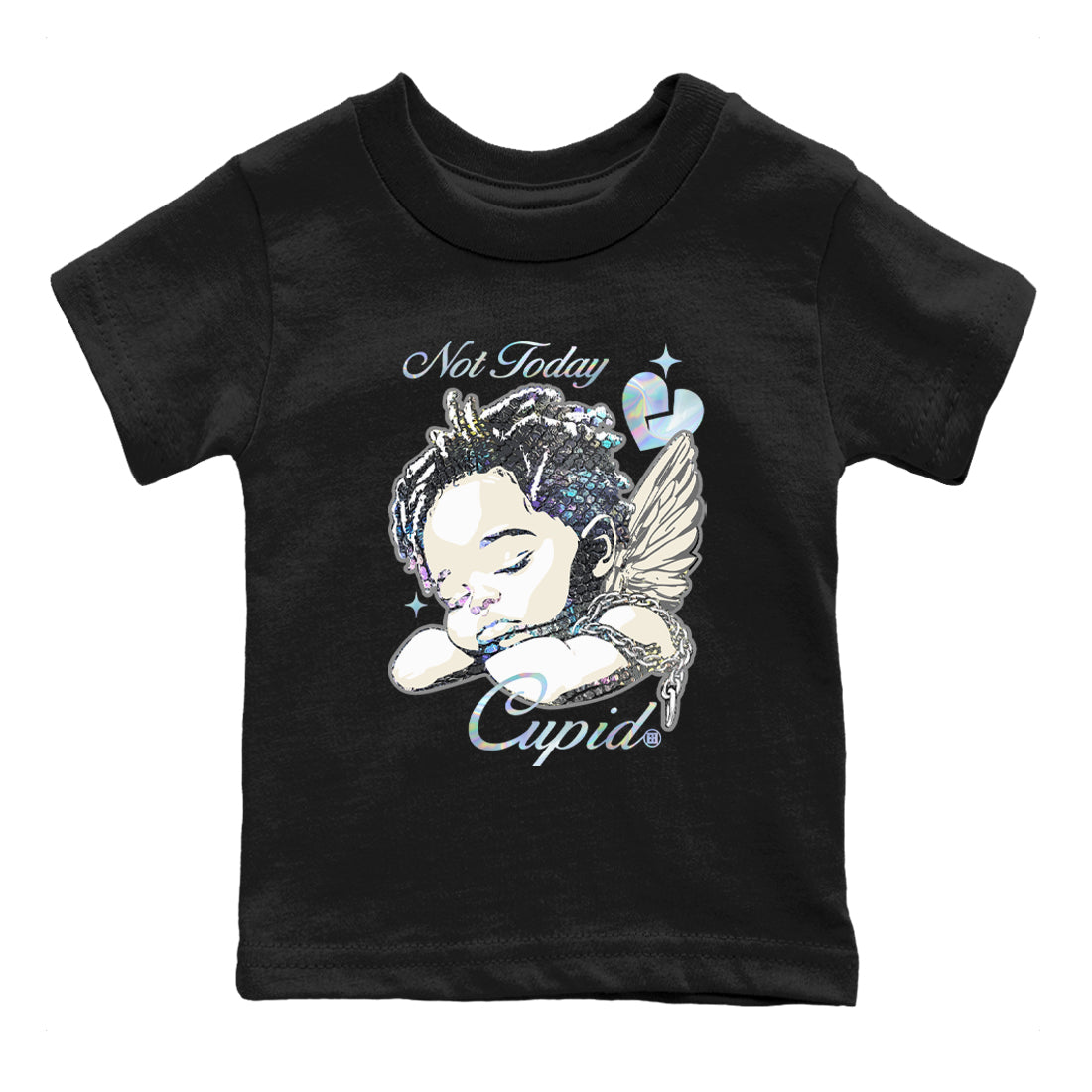 Not Today Cupid snkmatch Tees Kids - Air Jordan 11 Year Of The Snake