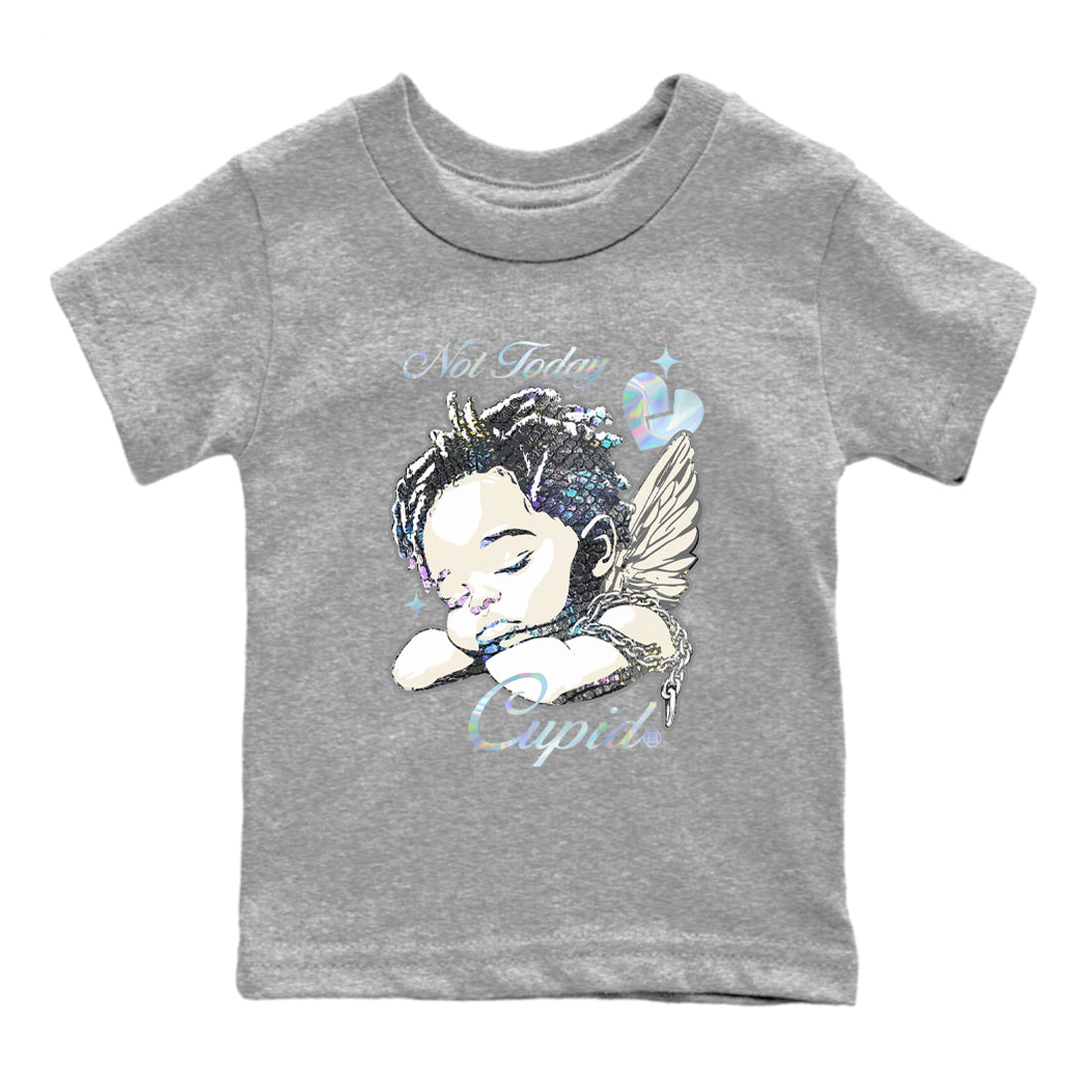 Not Today Cupid snkmatch Tees Kids - Air Jordan 11 Year Of The Snake