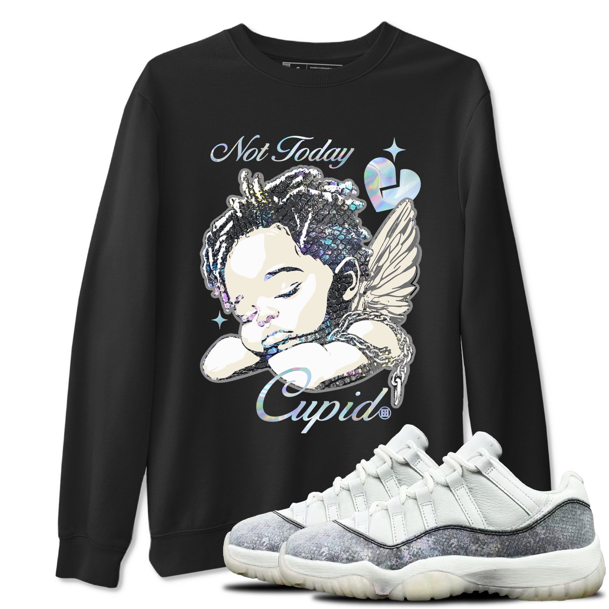 Not Today Cupid snkmatch Tees - Air Jordan 11 Year Of The Snake