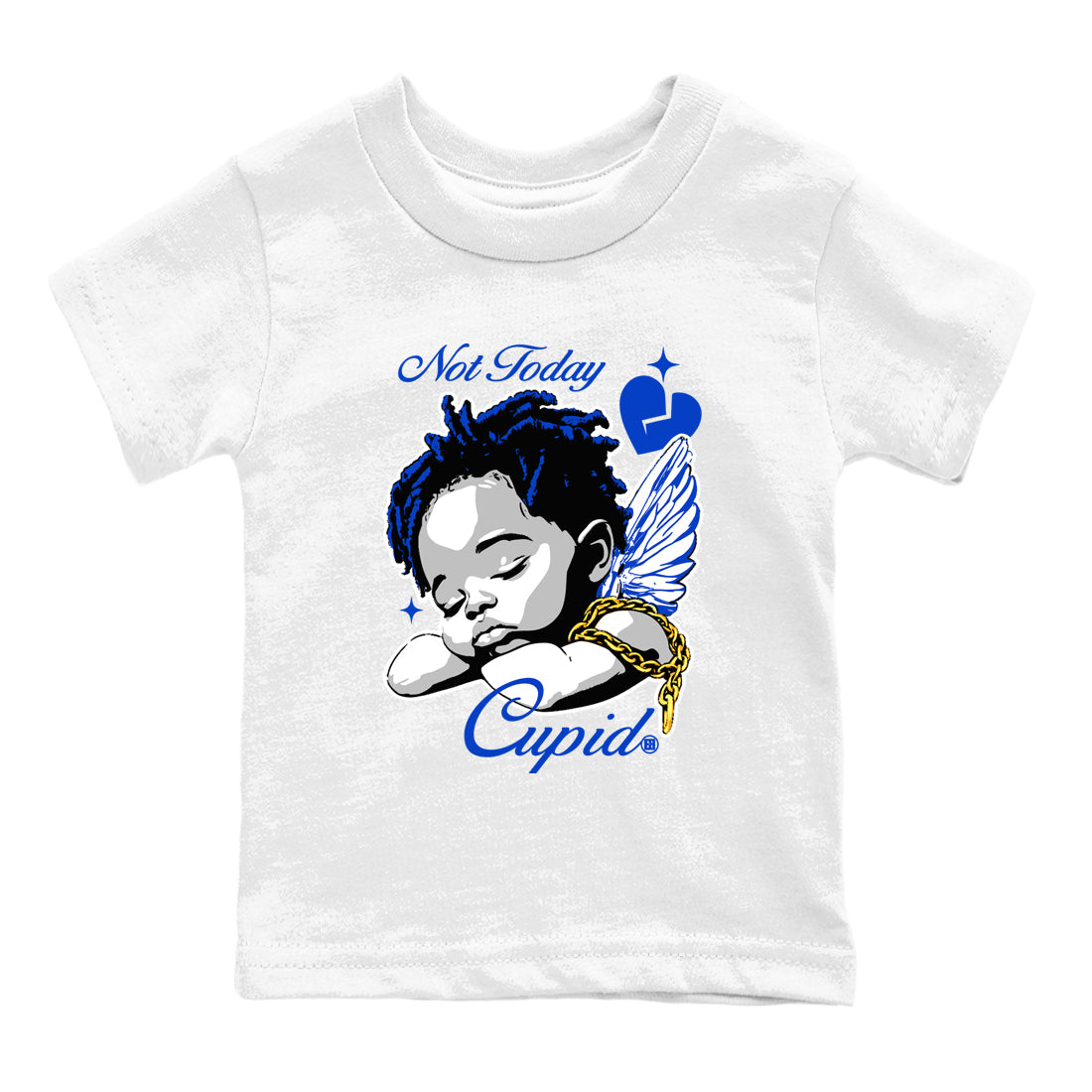 Not Today Cupid snkmatch Tees Kids - Air Jordan 12 Blueberry