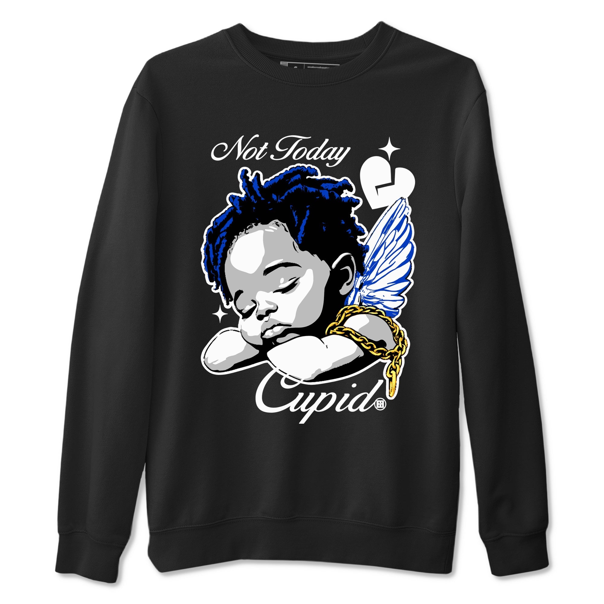Not Today Cupid snkmatch Tees - Air Jordan 12 Blueberry