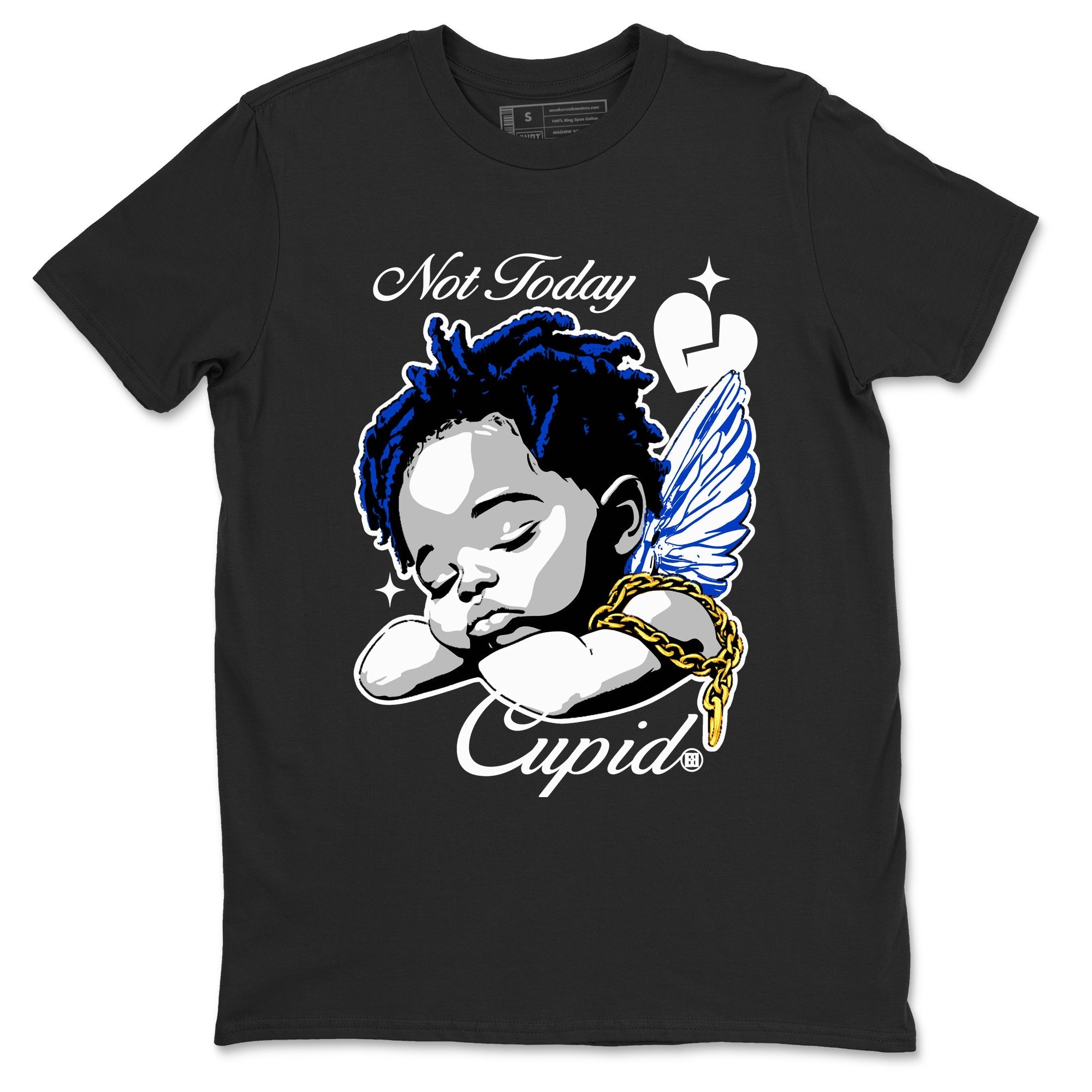 Not Today Cupid snkmatch Tees - Air Jordan 12 Blueberry