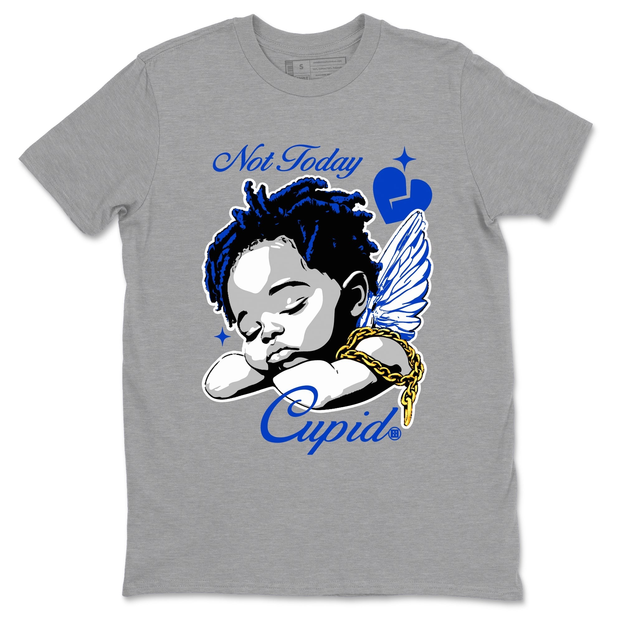 Not Today Cupid snkmatch Tees - Air Jordan 12 Blueberry