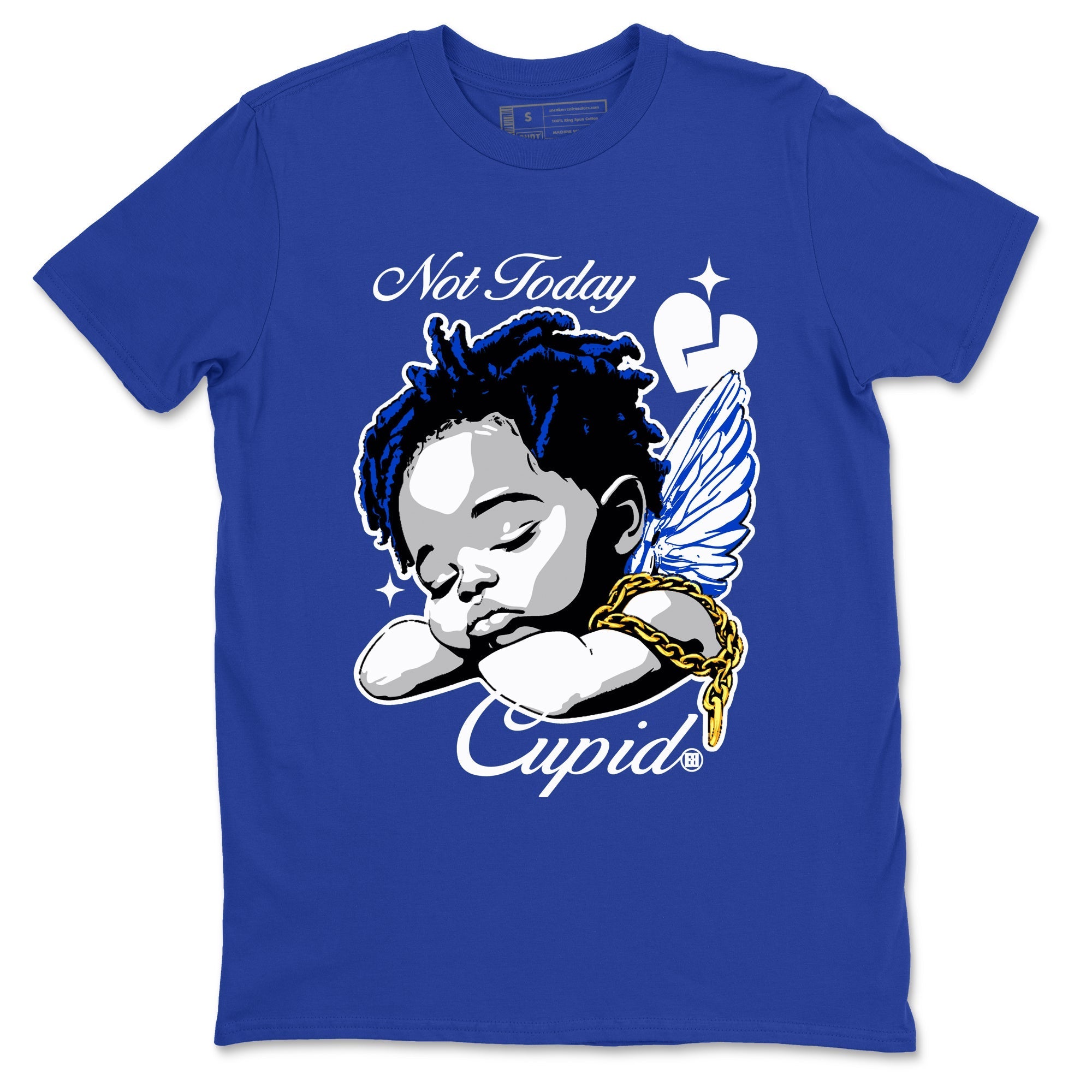 Not Today Cupid snkmatch Tees - Air Jordan 12 Blueberry