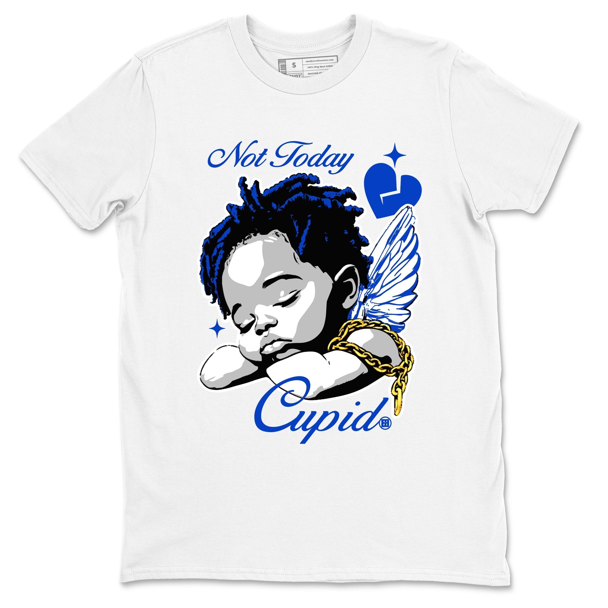 Not Today Cupid snkmatch Tees - Air Jordan 12 Blueberry