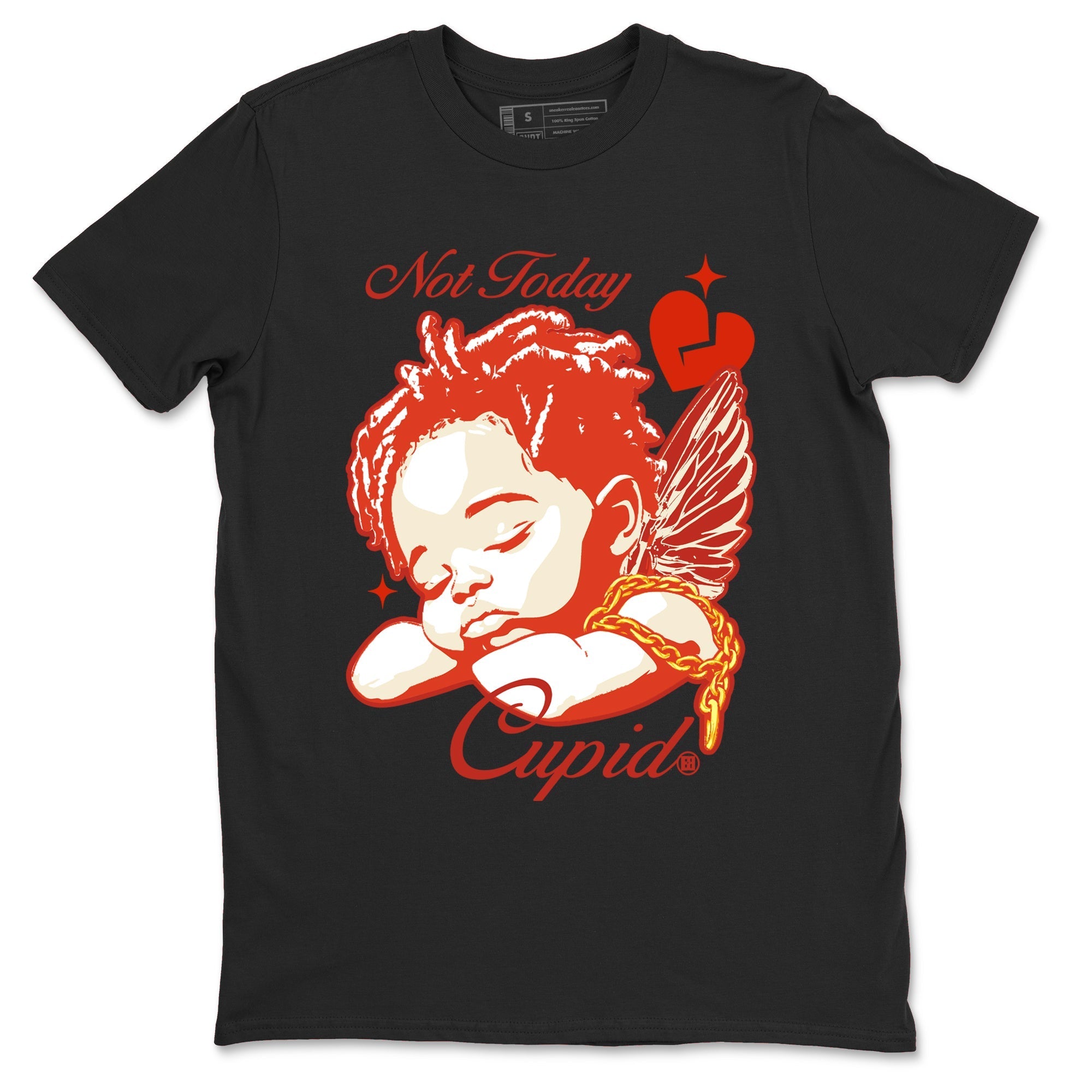 Not Today Cupid snkmatch Tees - Air Jordan 4 Brick By Brick
