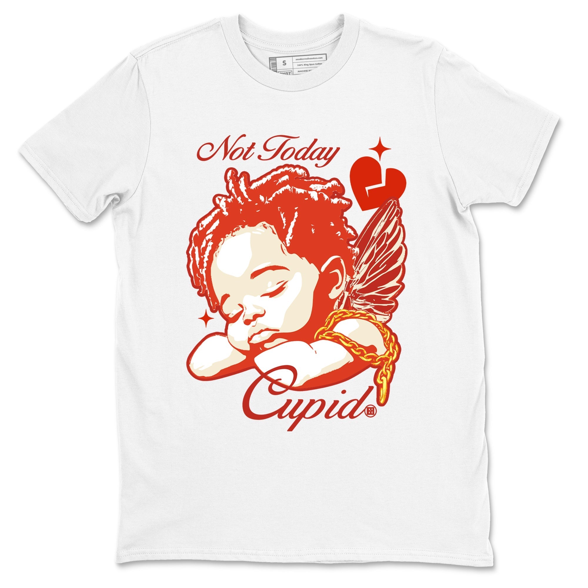 Not Today Cupid snkmatch Tees - Air Jordan 4 Brick By Brick