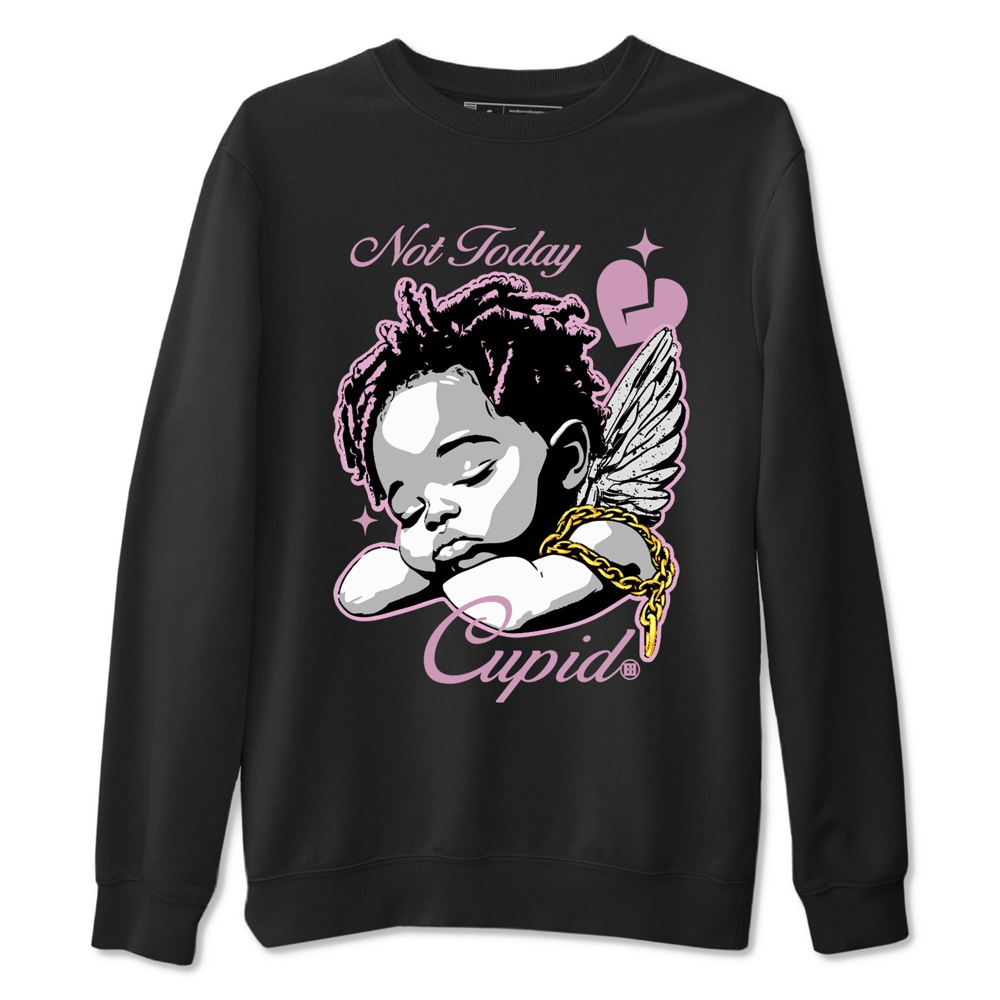 Not Today Cupid snkmatch Tees - Air Jordan 4 Orchid