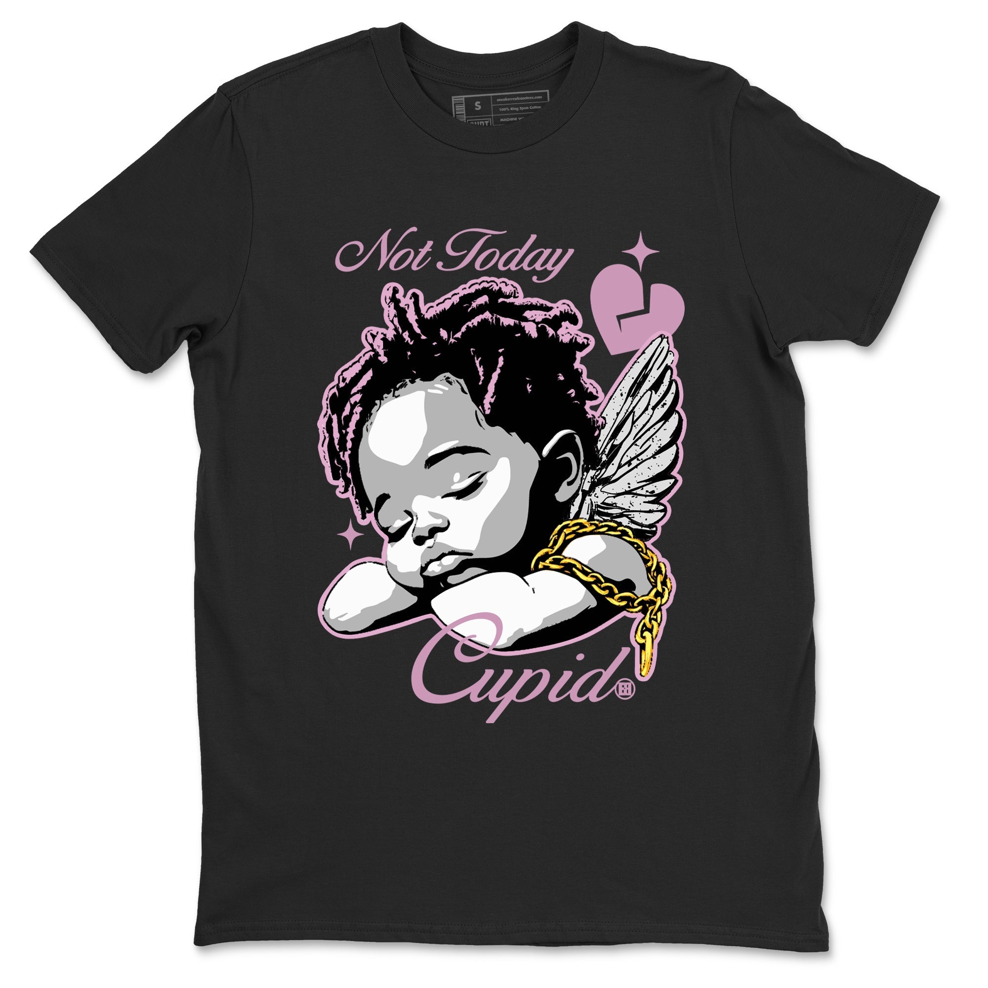 Not Today Cupid snkmatch Tees - Air Jordan 4 Orchid