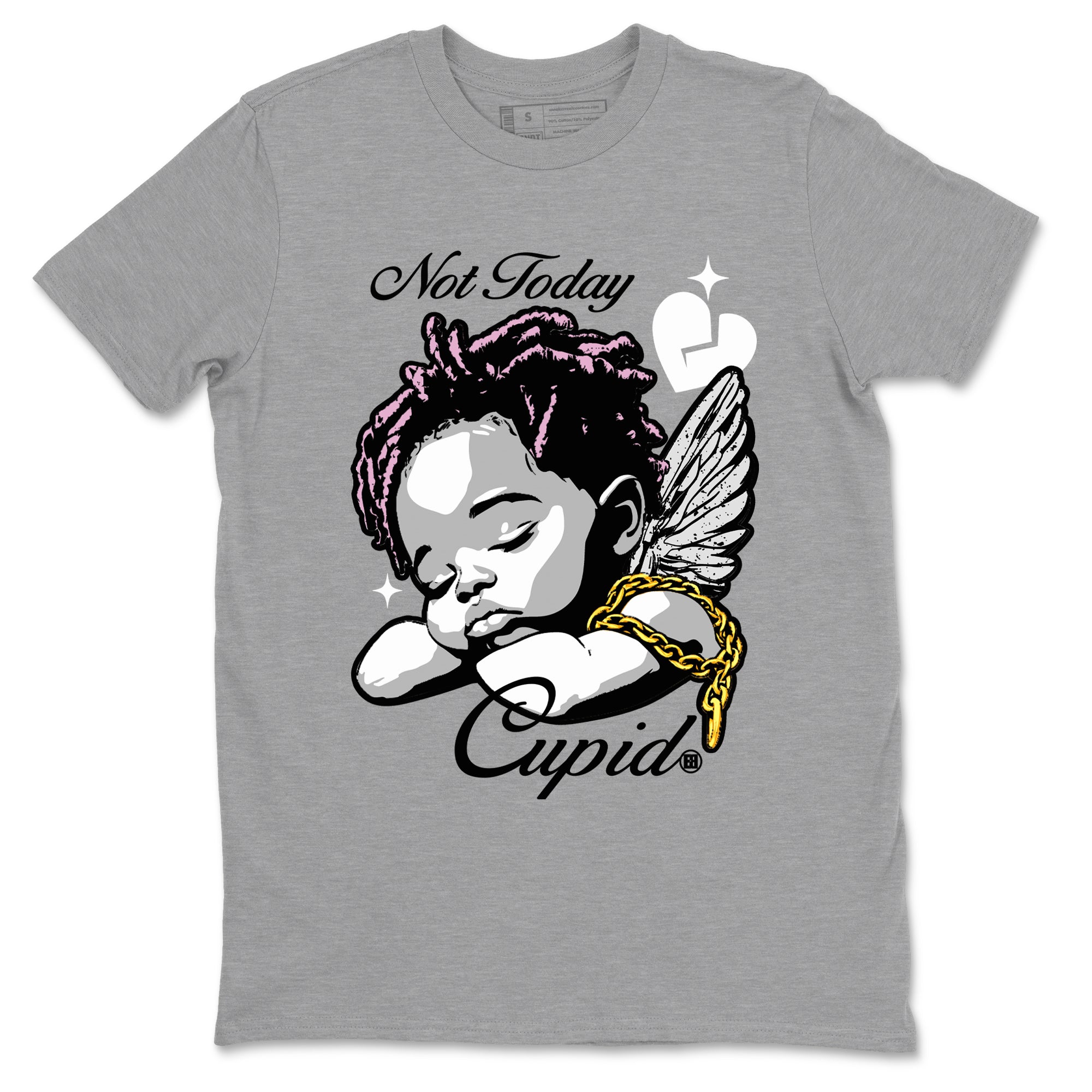 Not Today Cupid snkmatch Tees - Air Jordan 4 Orchid