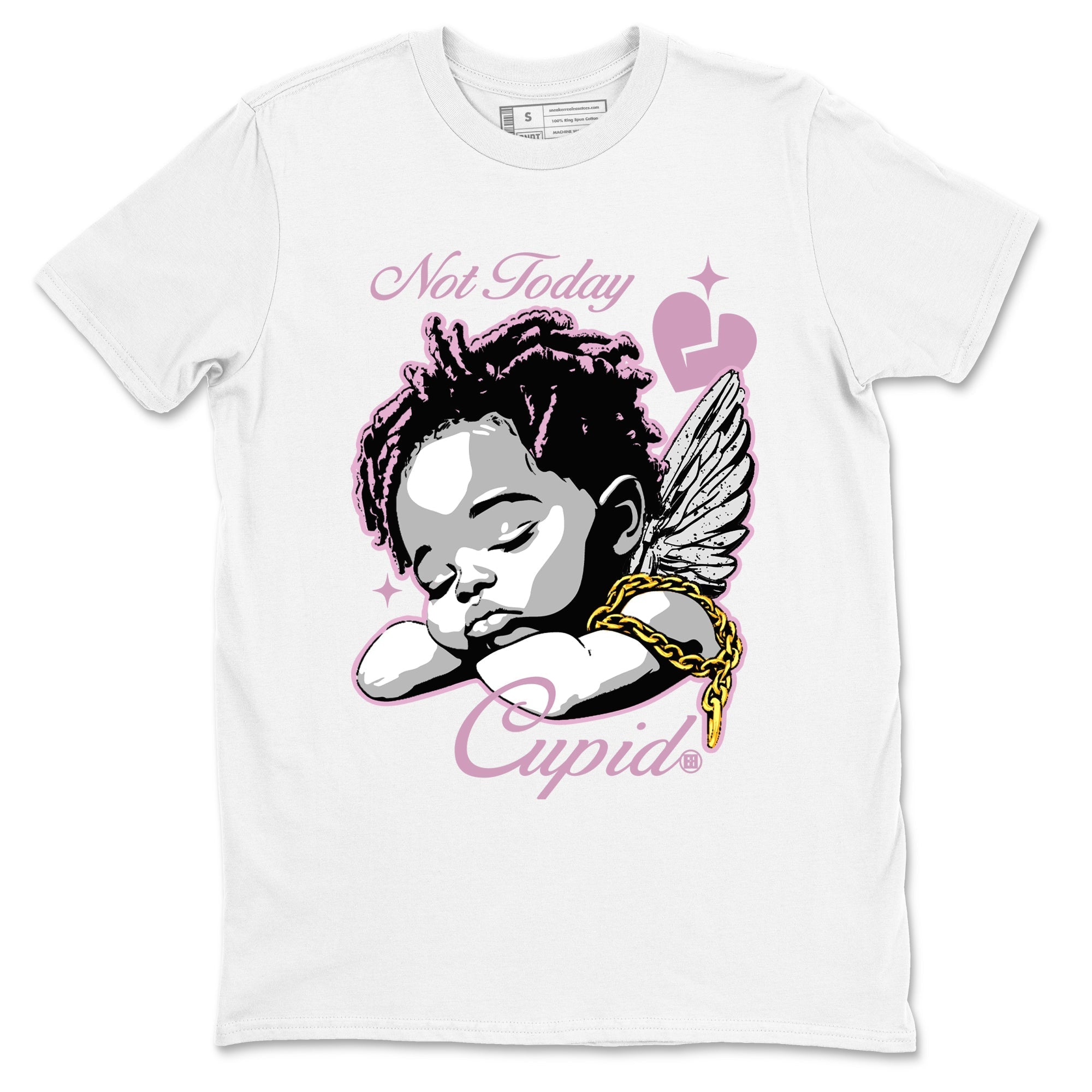 Not Today Cupid snkmatch Tees - Air Jordan 4 Orchid