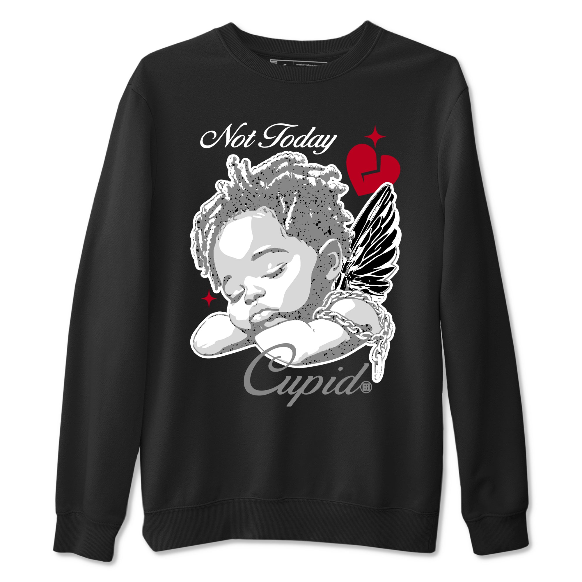 Not Today Cupid snkmatch Tees - Air Jordan 4 White Cement