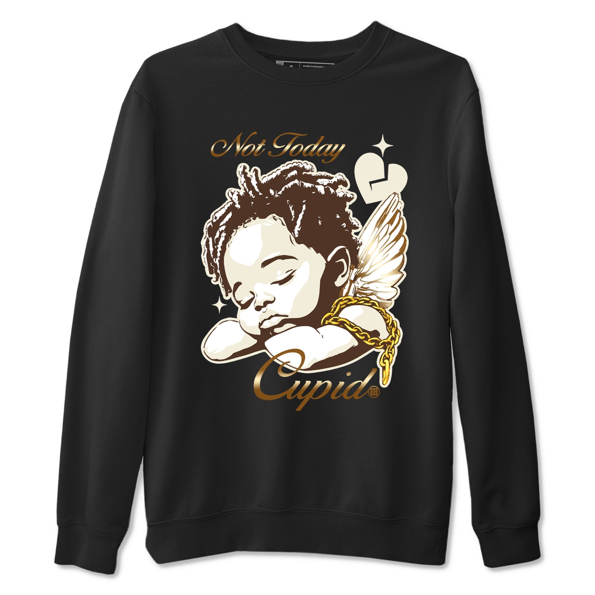 Not Today Cupid snkmatch Tees - Air Jordan 5 Golden Ticket
