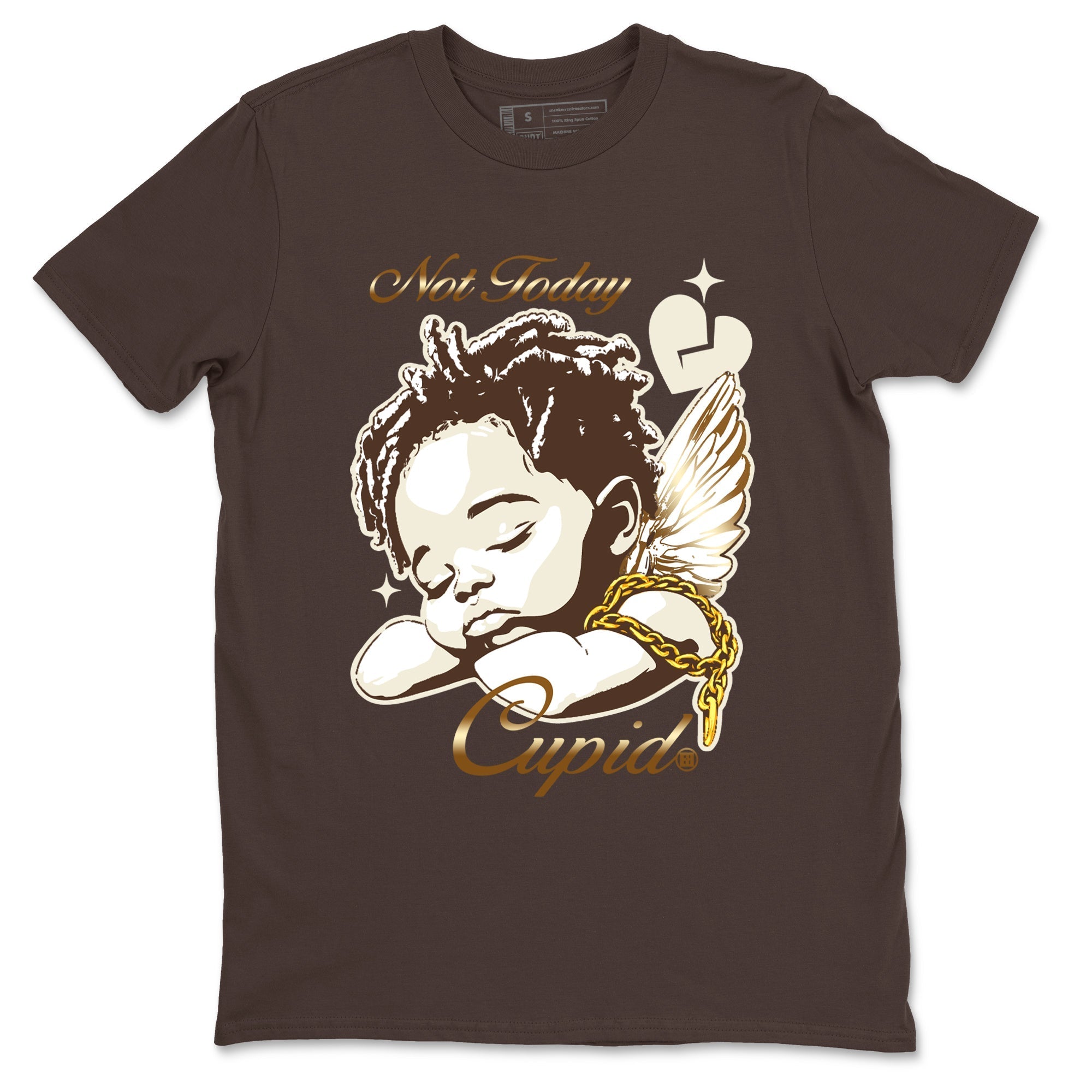 Not Today Cupid snkmatch Tees - Air Jordan 5 Golden Ticket