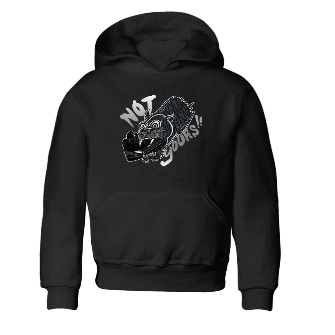 Not Yours snkmatch Tees Kids - Air Jordan 3 Black Cat