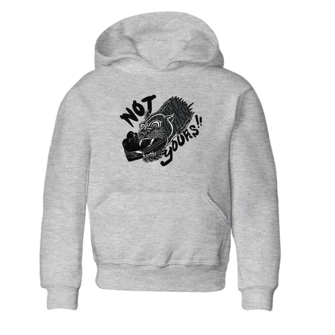 Not Yours snkmatch Tees Kids - Air Jordan 3 Black Cat