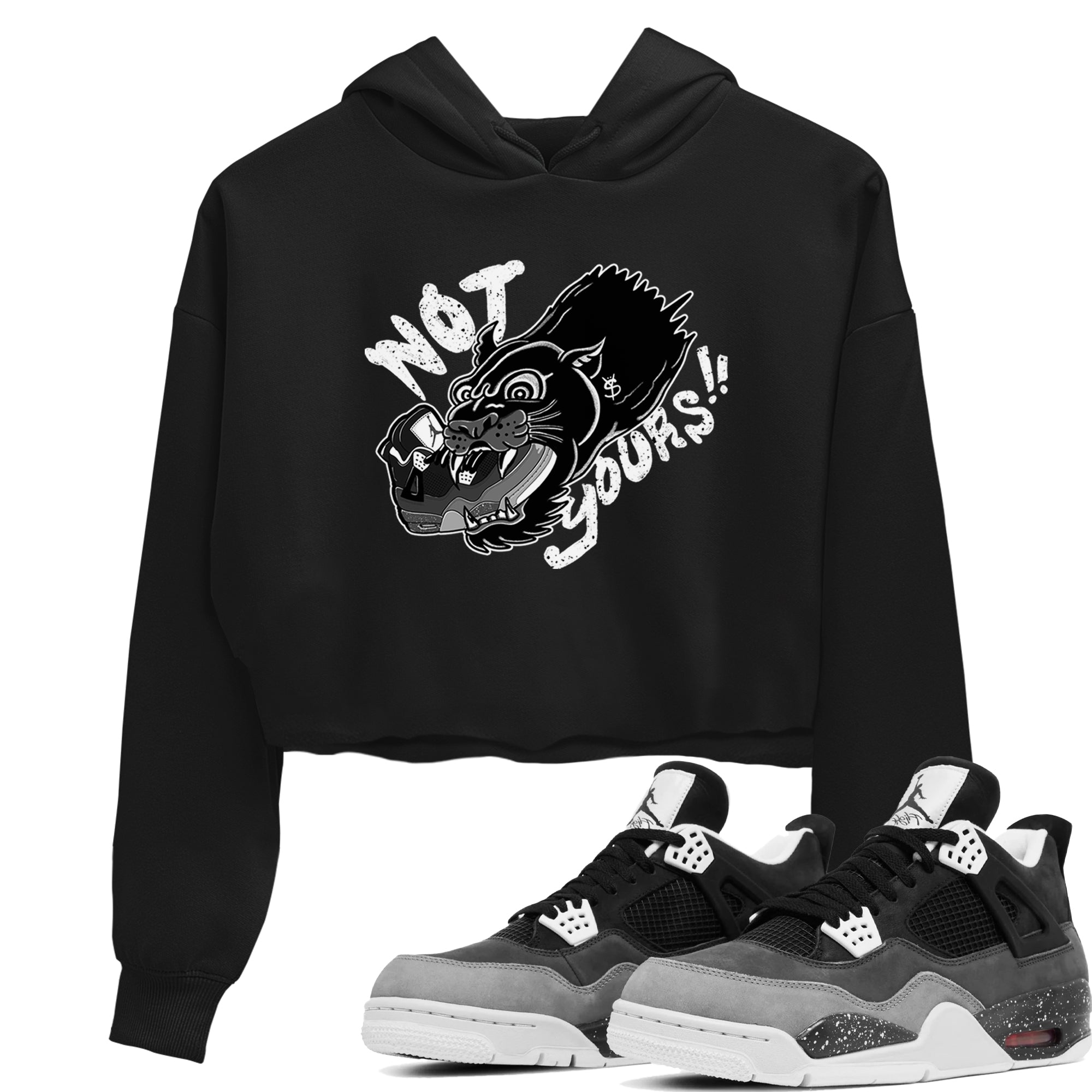 Not Yours snkmatch Women's Top - Air Jordan 4 Fear