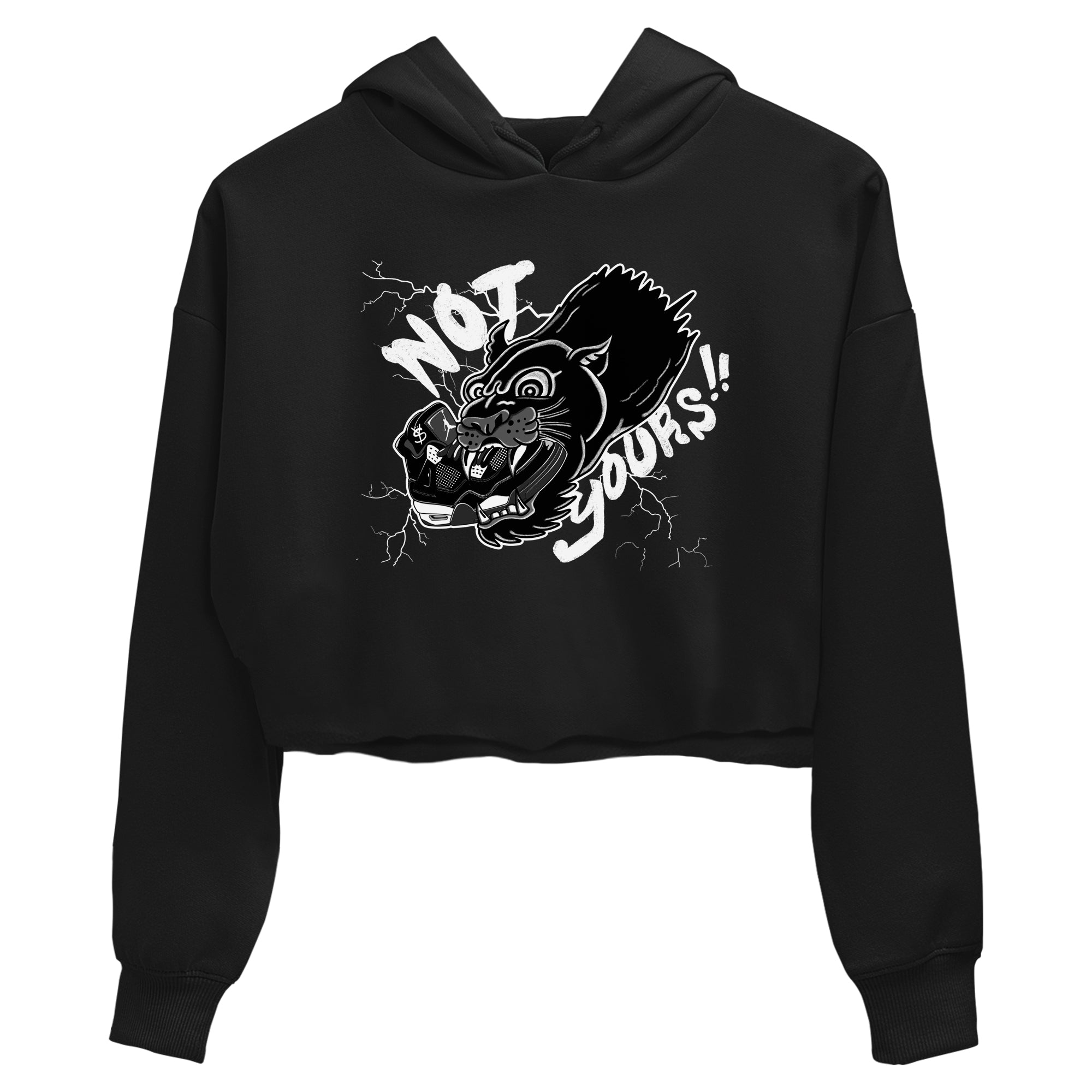 Not Yours snkmatch Women's Top - Air Jordan 4 White Thunder