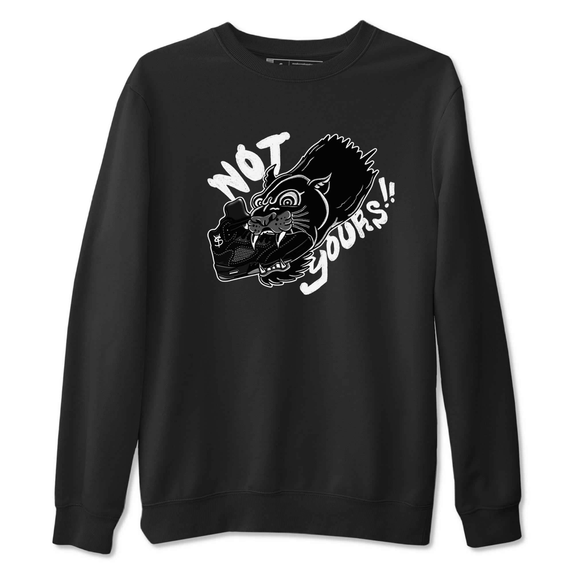 Not Yours snkmatch Tees - Air Jordan 5 Black Cat