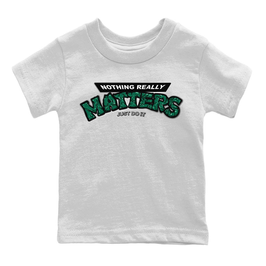 Nothing Matters Kids Tops - Air Jordan 1 Gorge Green