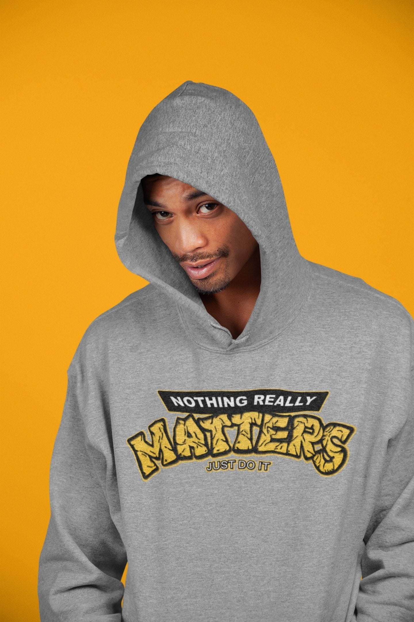 Nothing Matters Unisex Tops - Air Jordan 1 Pollen
