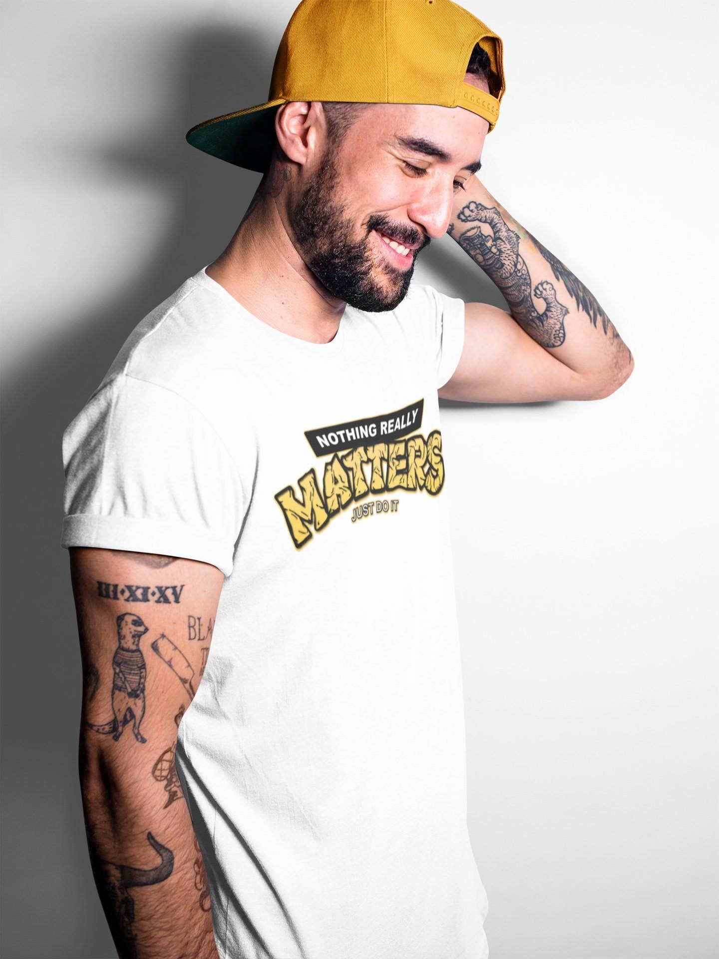 Nothing Matters Unisex Tops - Air Jordan 1 Pollen