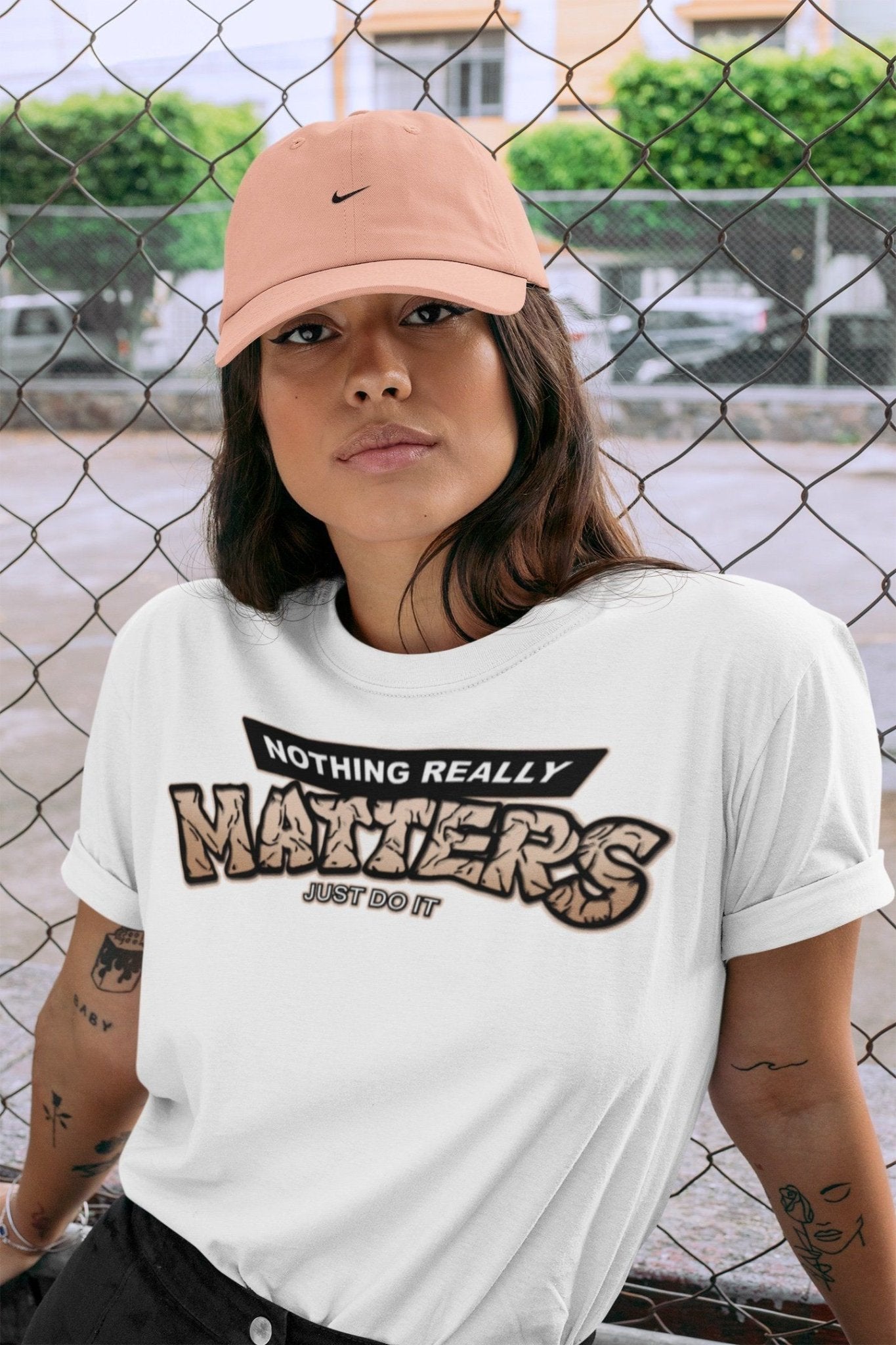 Nothing Matters Unisex Tops - Air Jordan 4 Shimmer