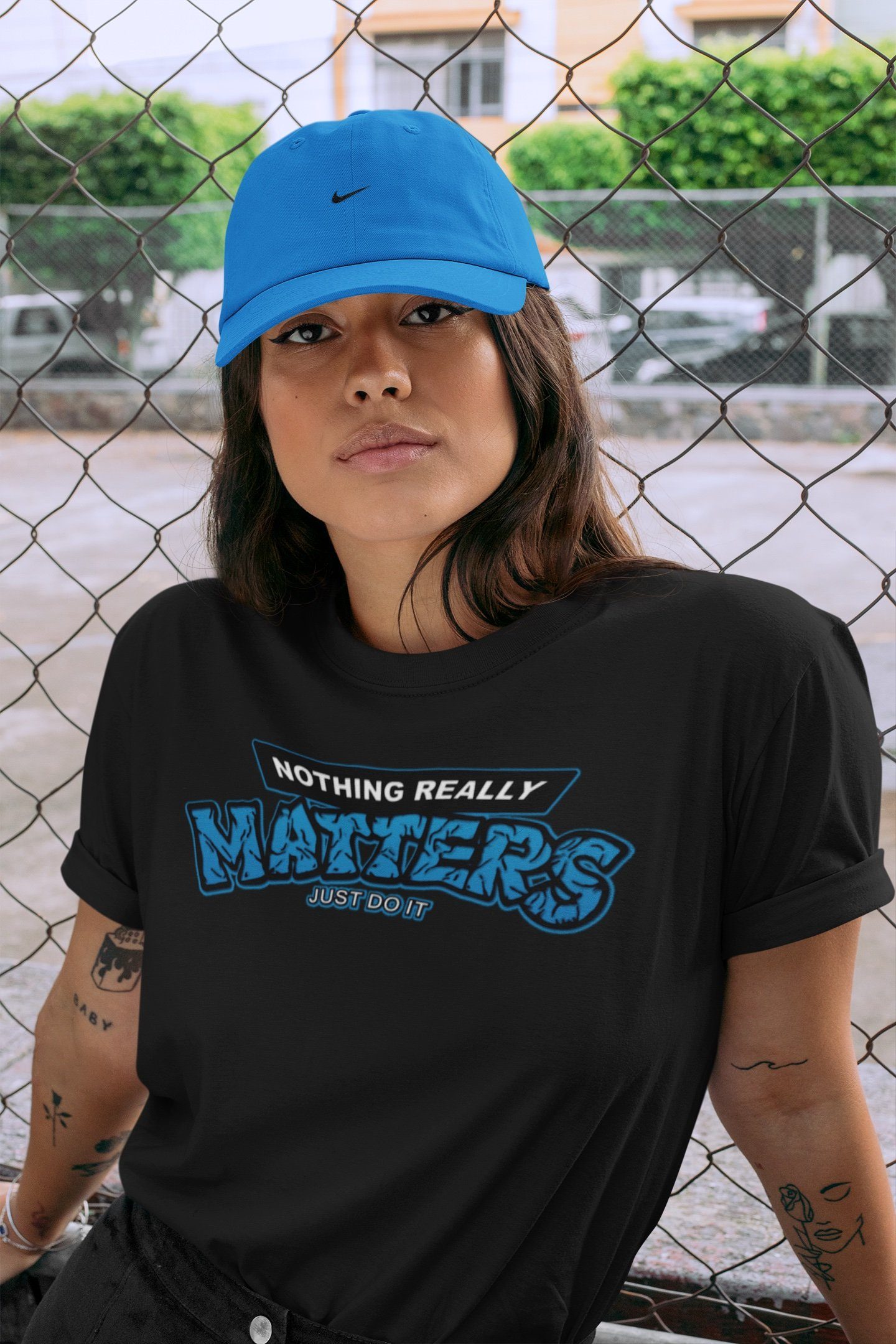 Nothing Matters Unisex Tops - Air Jordan 1 Travis Scott Fragment
