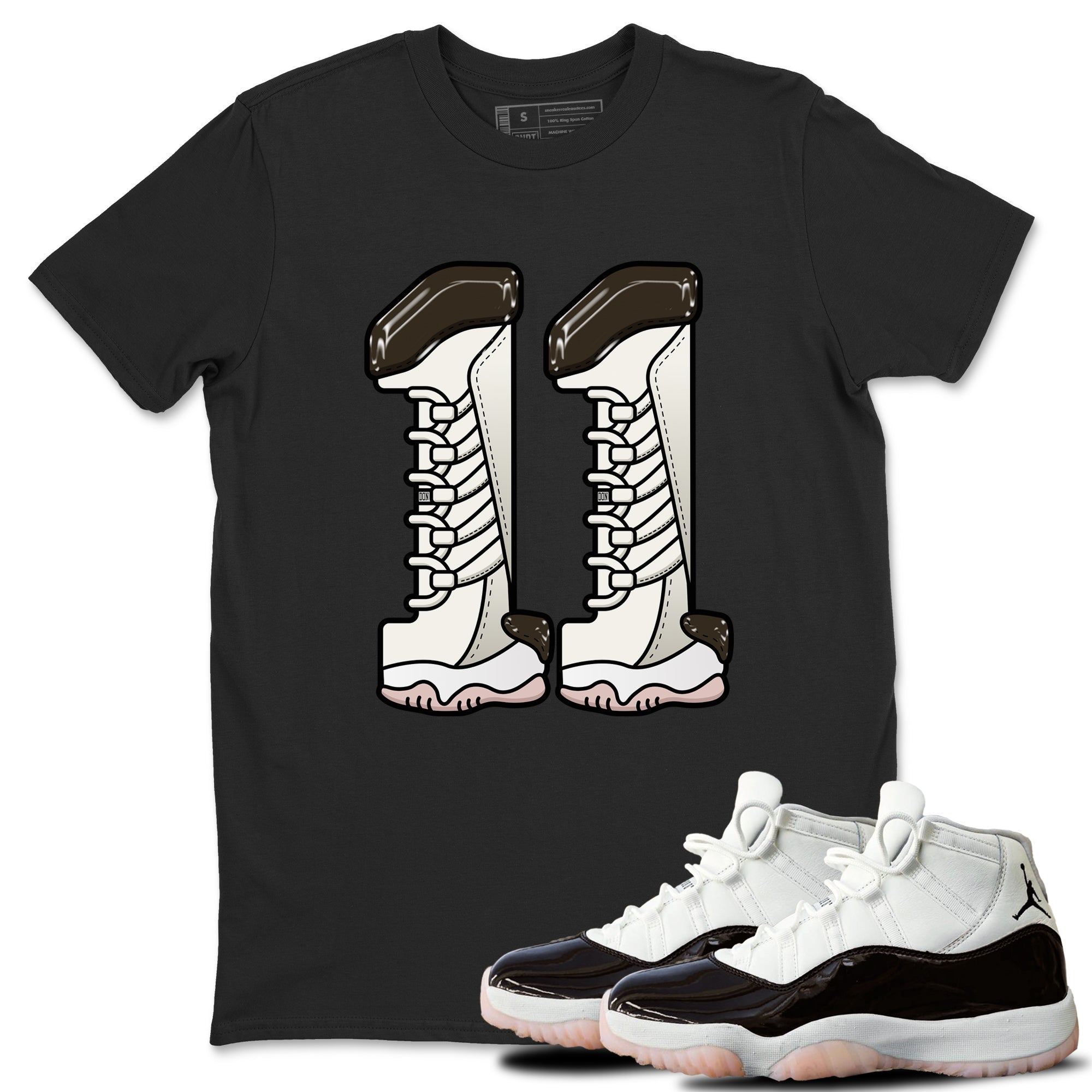 Number 11 snkmatch Tee - Air Jordan 11 Neapolitan