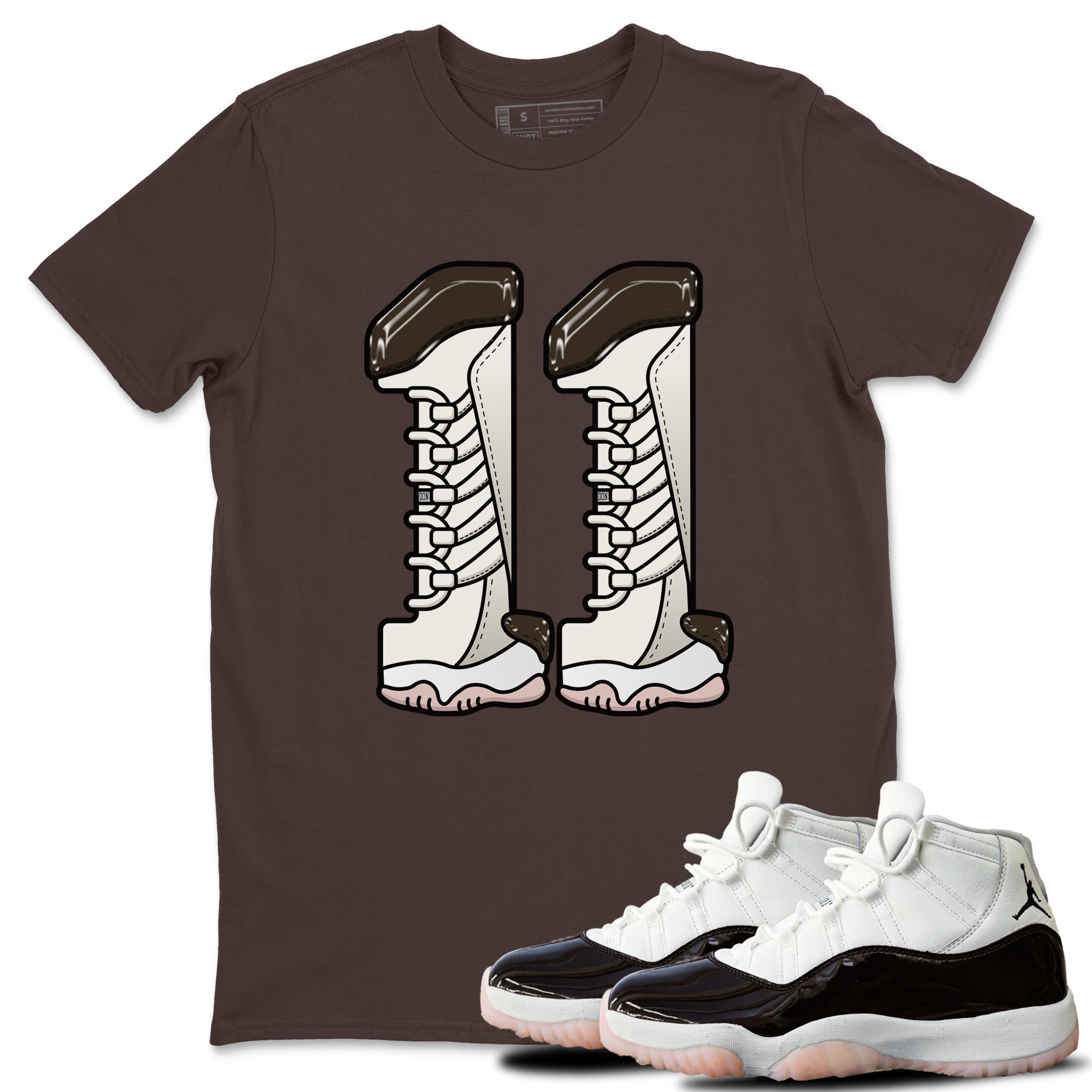 Number 11 snkmatch Tee - Air Jordan 11 Neapolitan