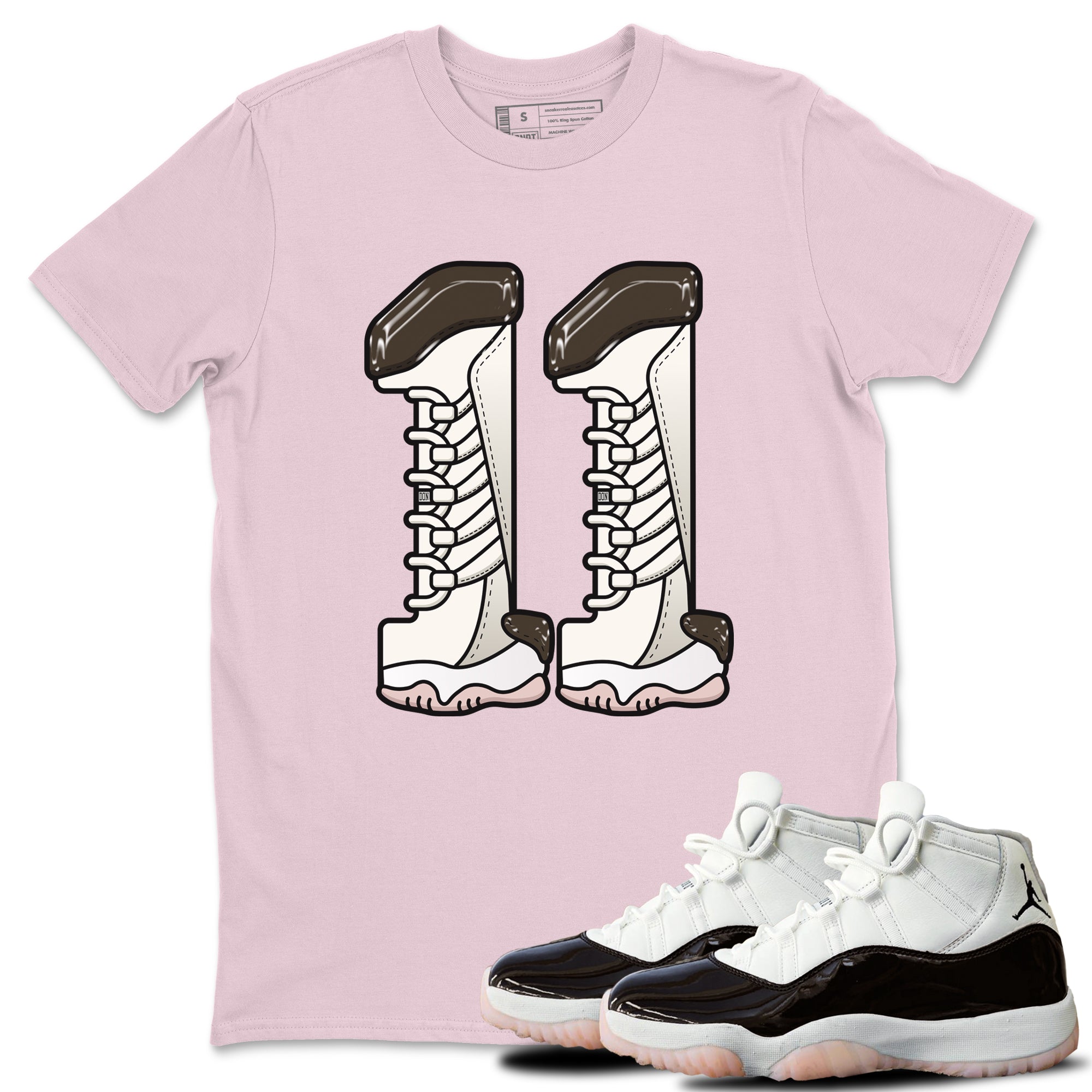 Number 11 snkmatch Tee - Air Jordan 11 Neapolitan